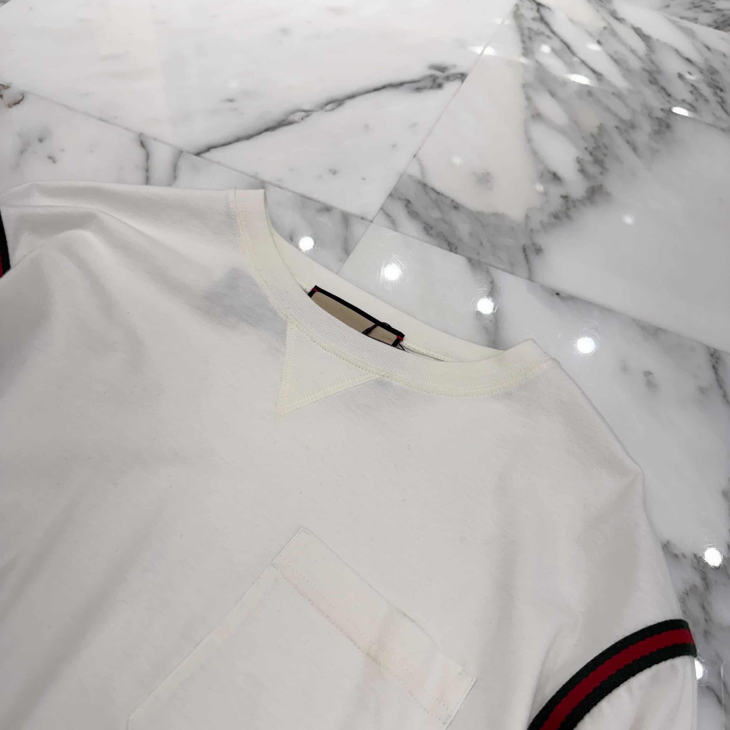 GUCCI 2024AW Web Stripe Cotton Jersey Long Sleeve Tee 768441 XJF3T Size XXS グッチ ウェブ ストライプ コットンジャージー ロングスリーブ Tシャツ サイズXXS