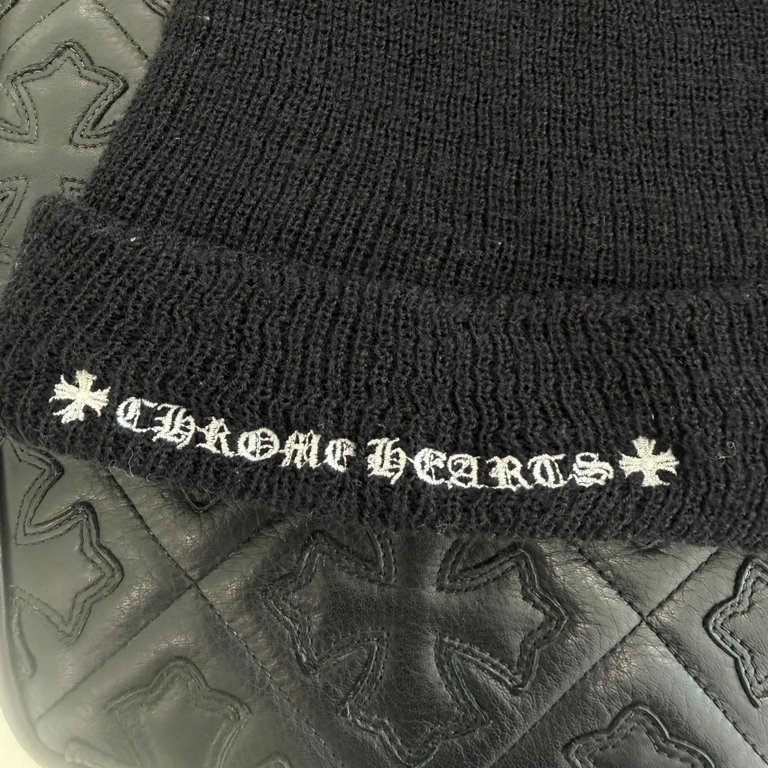 CHROME HEARTS CH Plus WOOL WATCH CAP Size ONE SIZE (23cm) クロムハーツ CHプラス ウール ウォッチキャップ ビーニー サイズONE SIZE (23cm)