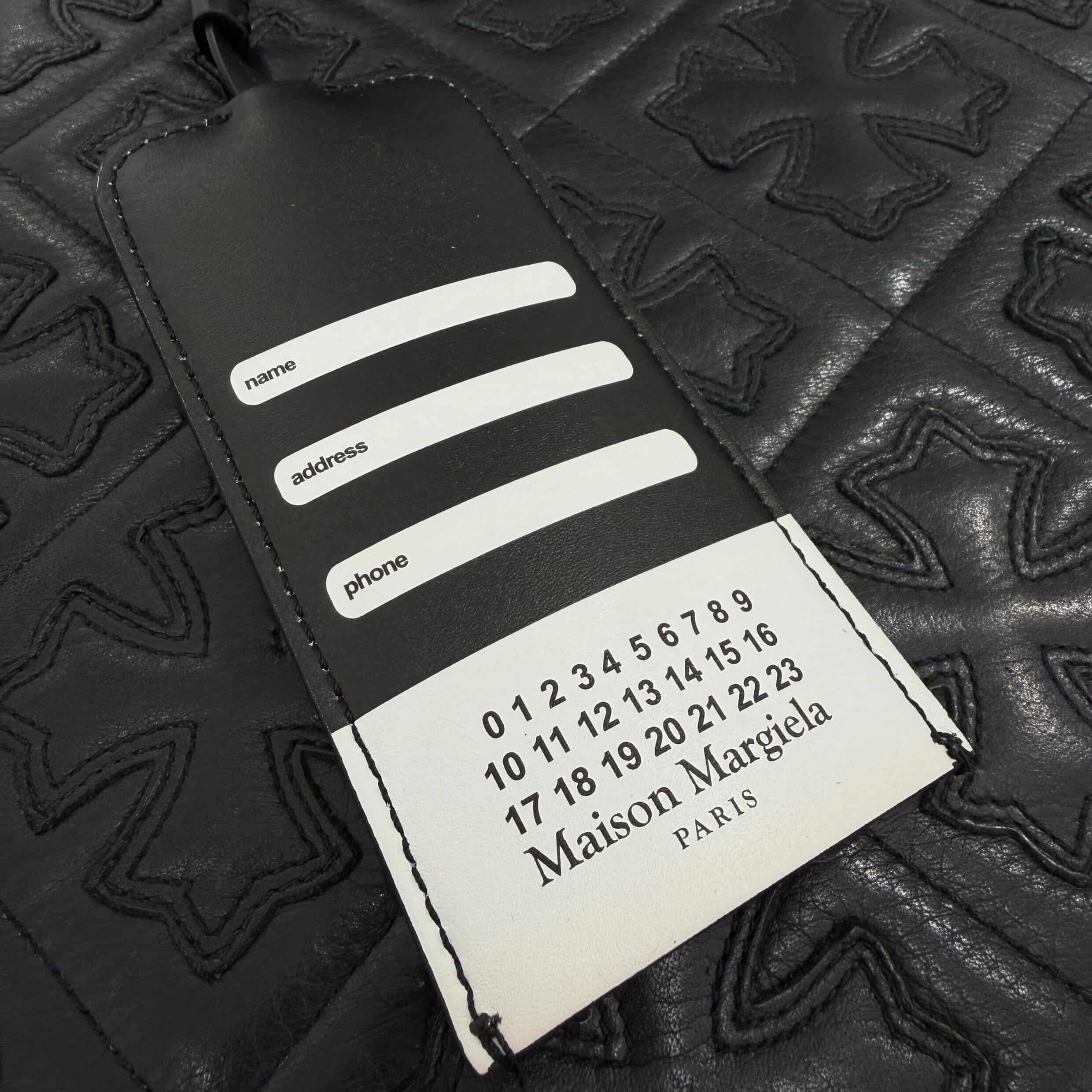 Maison Margiela 2018SS  Numbering Luggage Tag Card Case メゾンマルジェラ ナンバリング ラゲージタグ カードケース