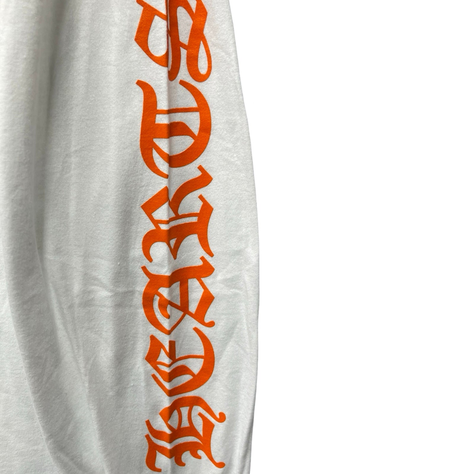 CHROME HEARTS King Taco 3 Cemetery Cross Long Sleeve Tee Size L