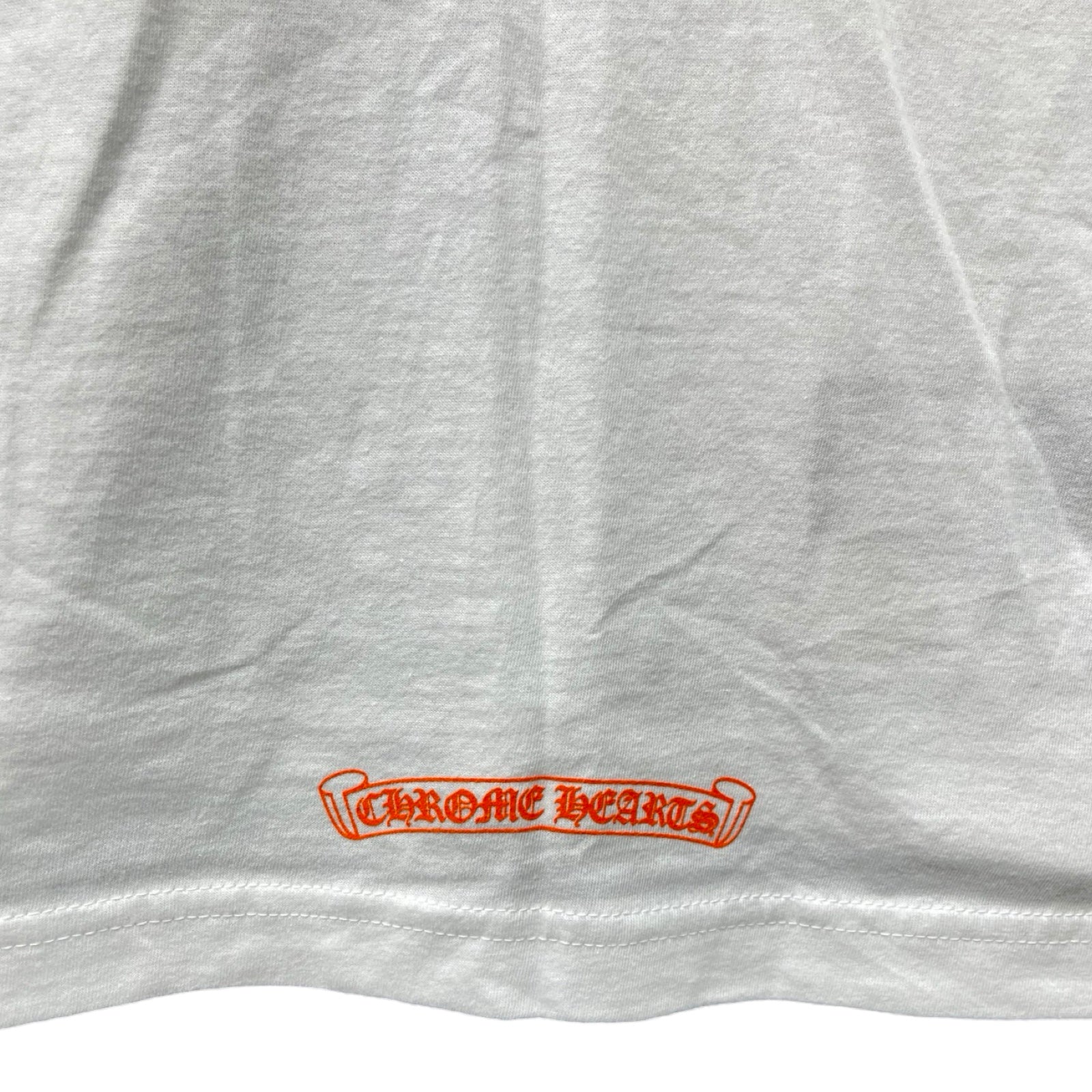 CHROME HEARTS King Taco 3 Cemetery Cross Long Sleeve Tee Size L