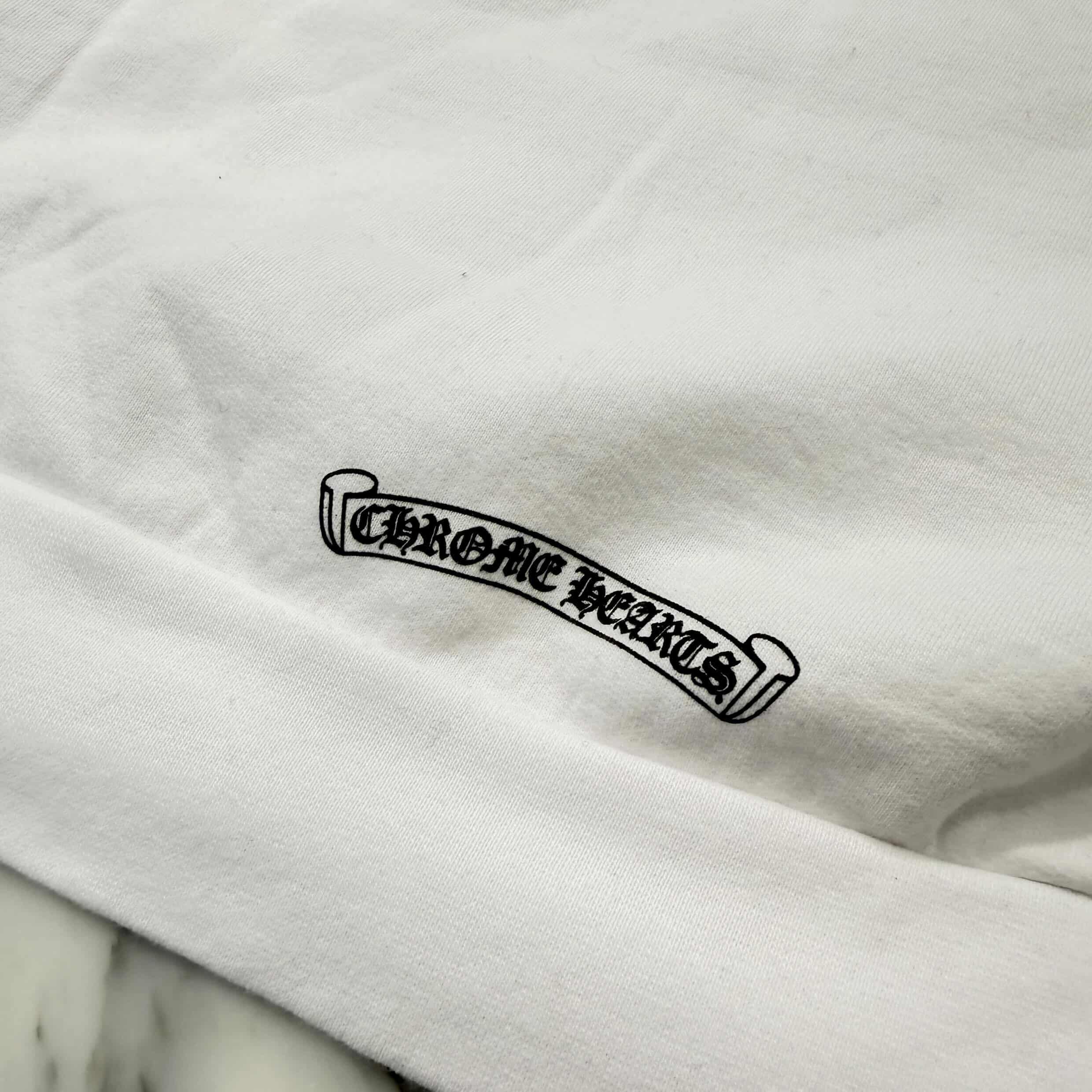 CHROME HEARTS "LOVE YOU" Crew Neck Sweat Shirt Size XL クロムハーツ ラブ ユー クルーネック スウェットシャツ サイズXL