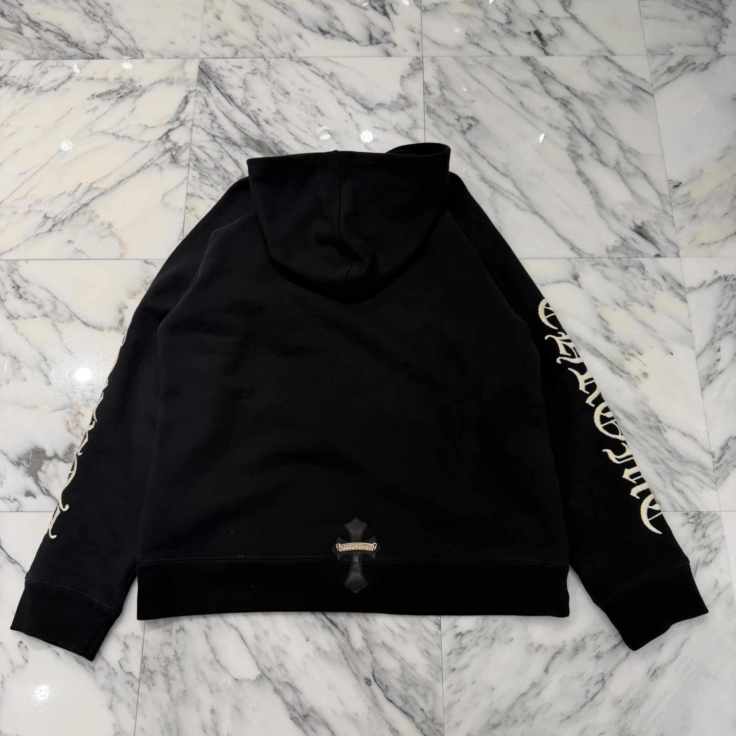 CHROME HEARTS Y NOT Lucky Patch SLO RIDE Pullover Hoodie Size XL