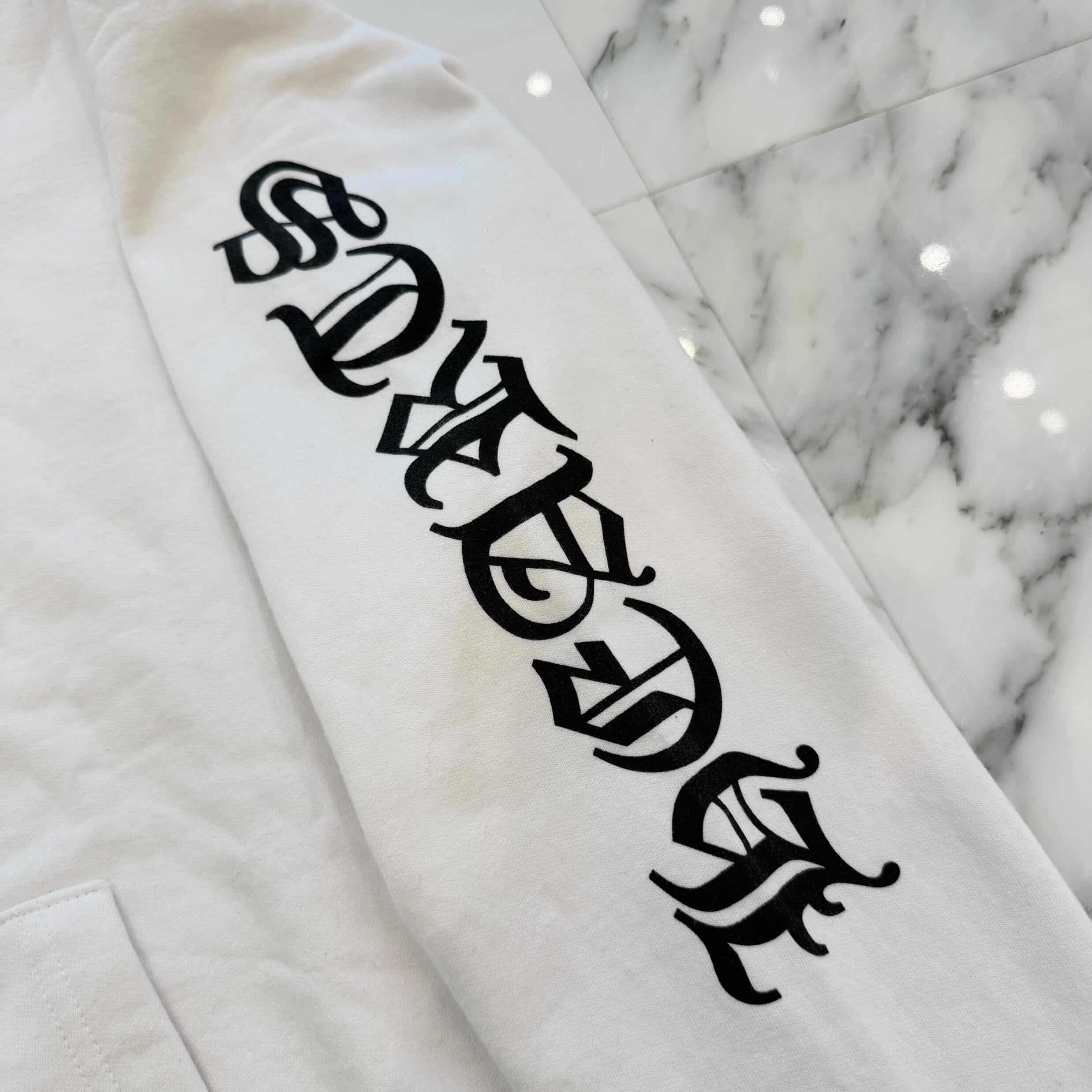CHROME HEARTS Vertical Logo Zip Up Hoodie Size L クロムハーツ バーティカル ロゴ ジップアップフーディーサイズL