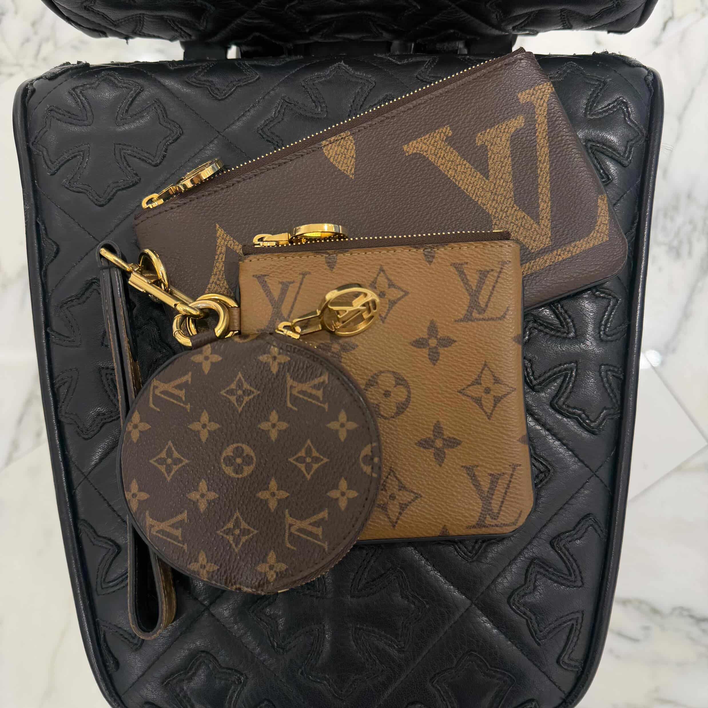 LOUIS VUITTON Monogram Giant Pochette Trio M68756 ルイヴィトン ルイヴィトン モノグラム ジャイアント ポシェット・トリオ