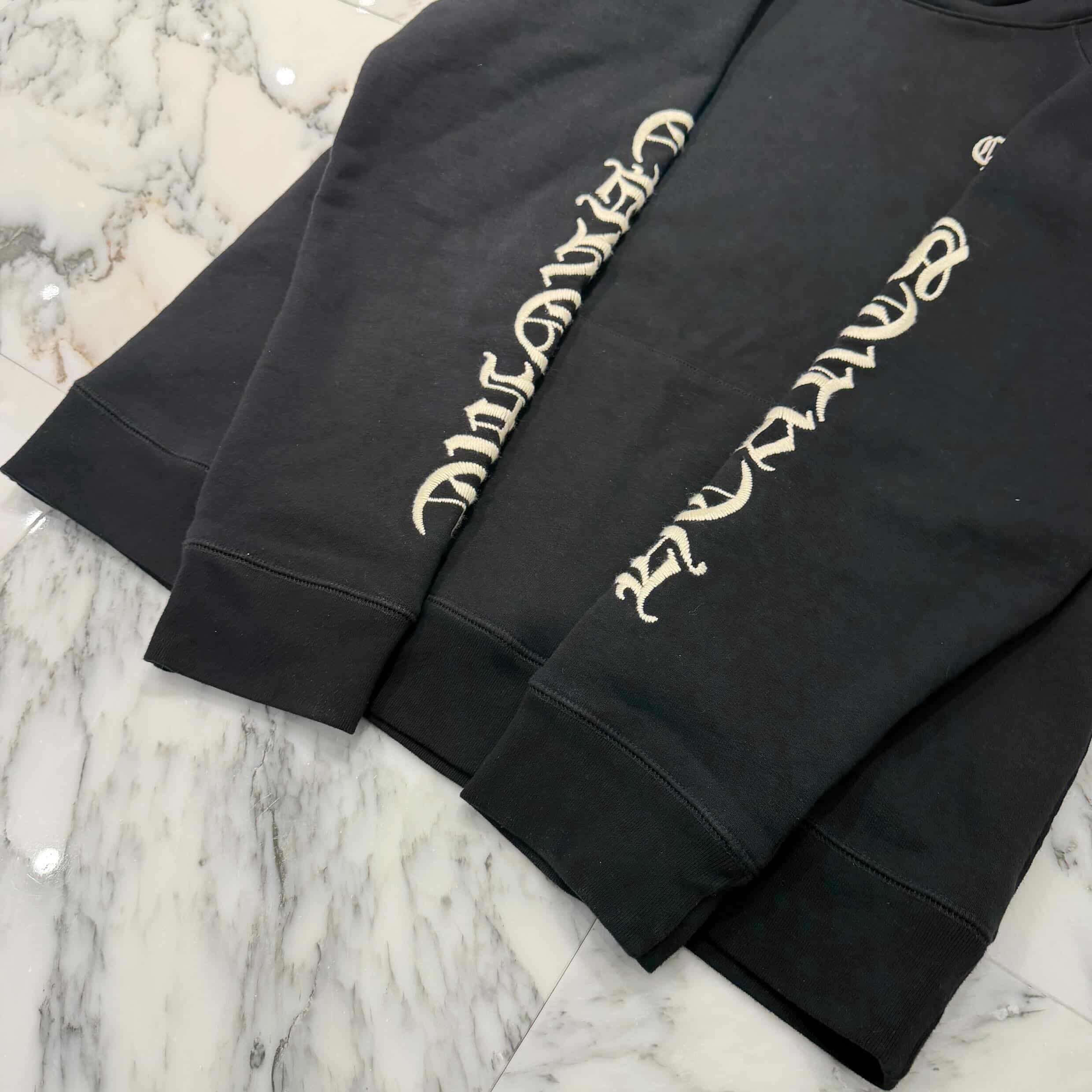 CHROME HEARTS Y NOT Lucky Patch SLO RIDE Pullover Hoodie Size XL