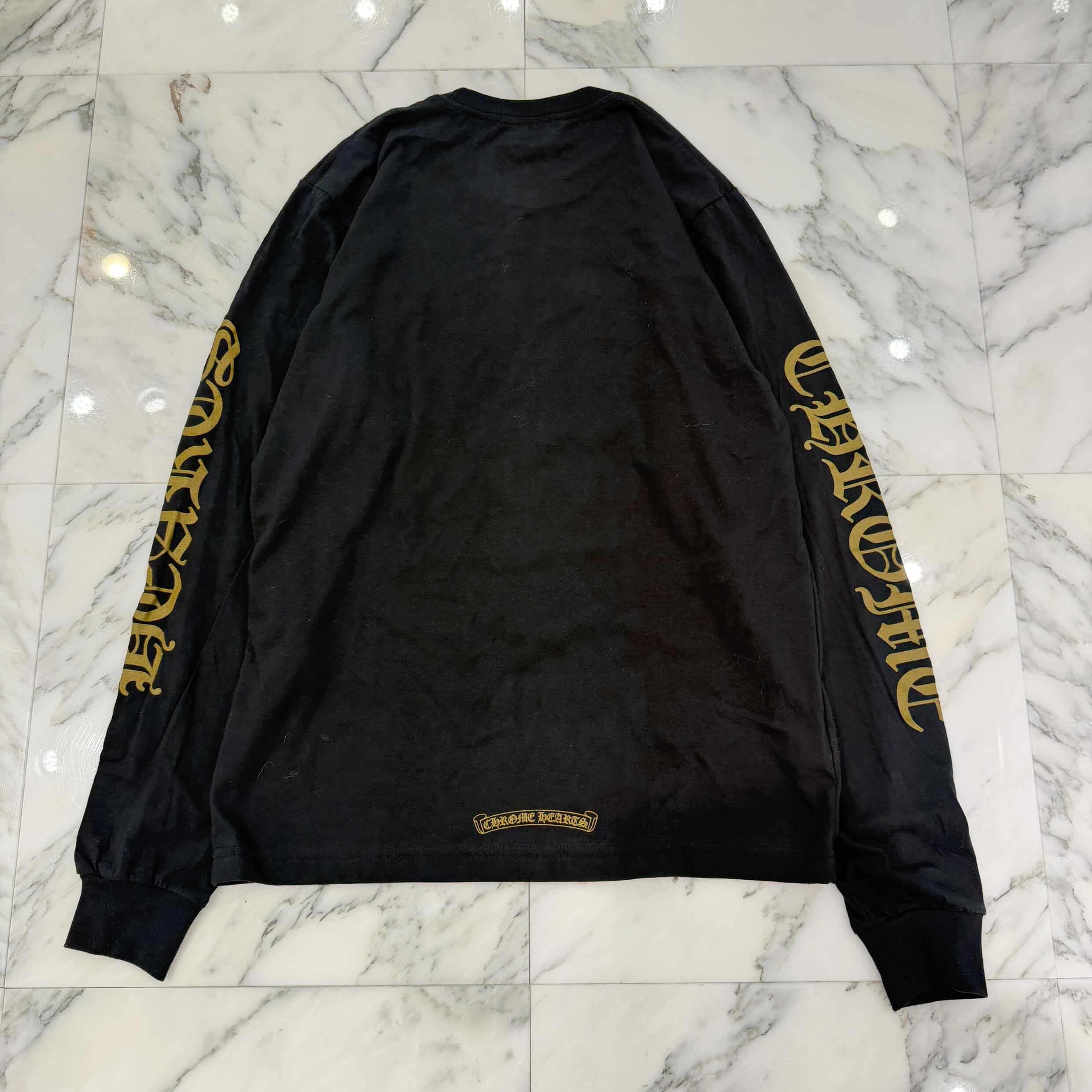 CHROME HEARTS 2026SS Neck Logo Long Sleeve Tee Size XL クロムハーツ ネックロゴ ロングスリーブTシャツ サイズXL