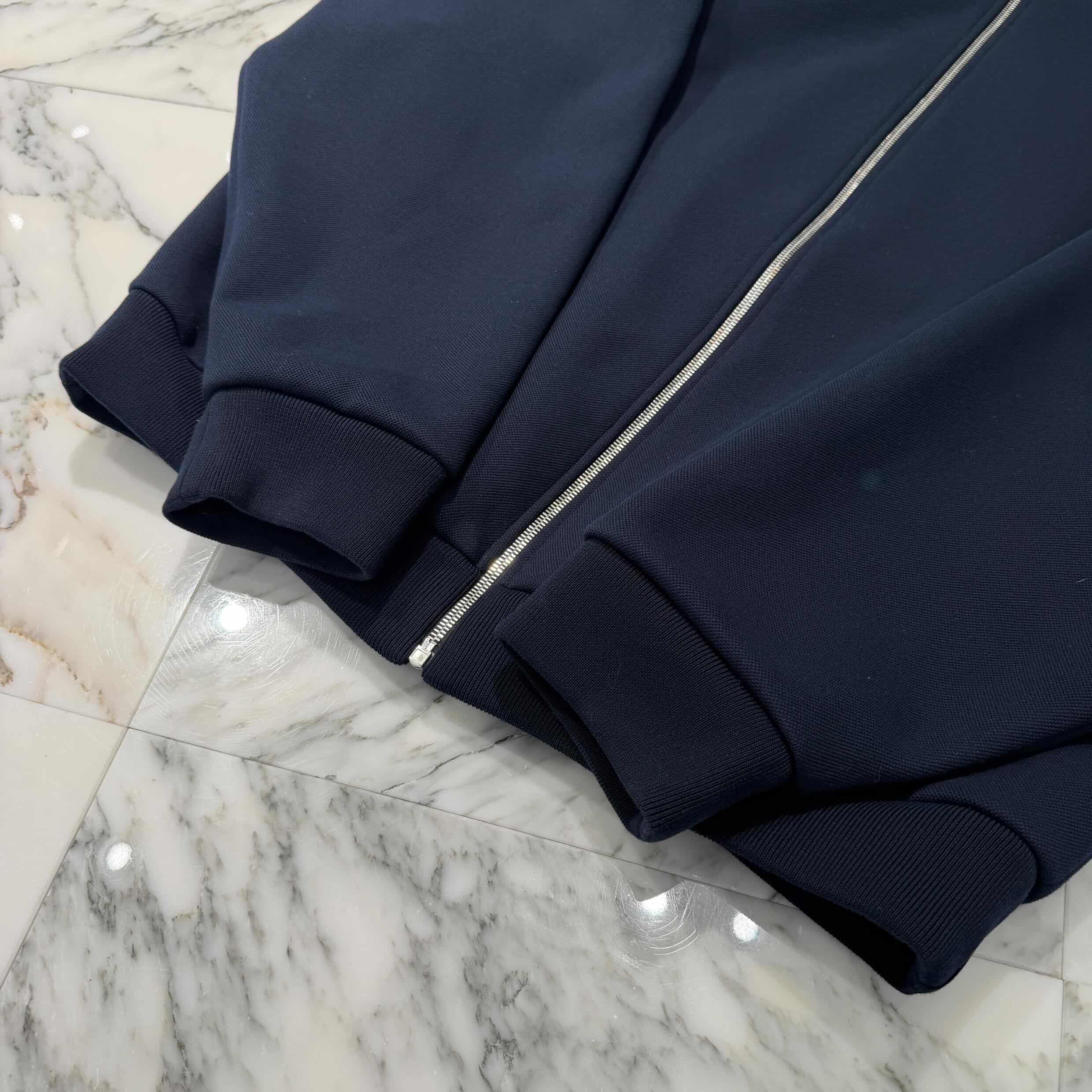 MIU MIU 2024SS Bonded Pique Technical Jersey Blouson Jacket ML1258 SOOO 1756 Size 40 ミュウミュウ ボンディング ピケテクニカル ジャージー ブルゾン ジャケット サイズ40