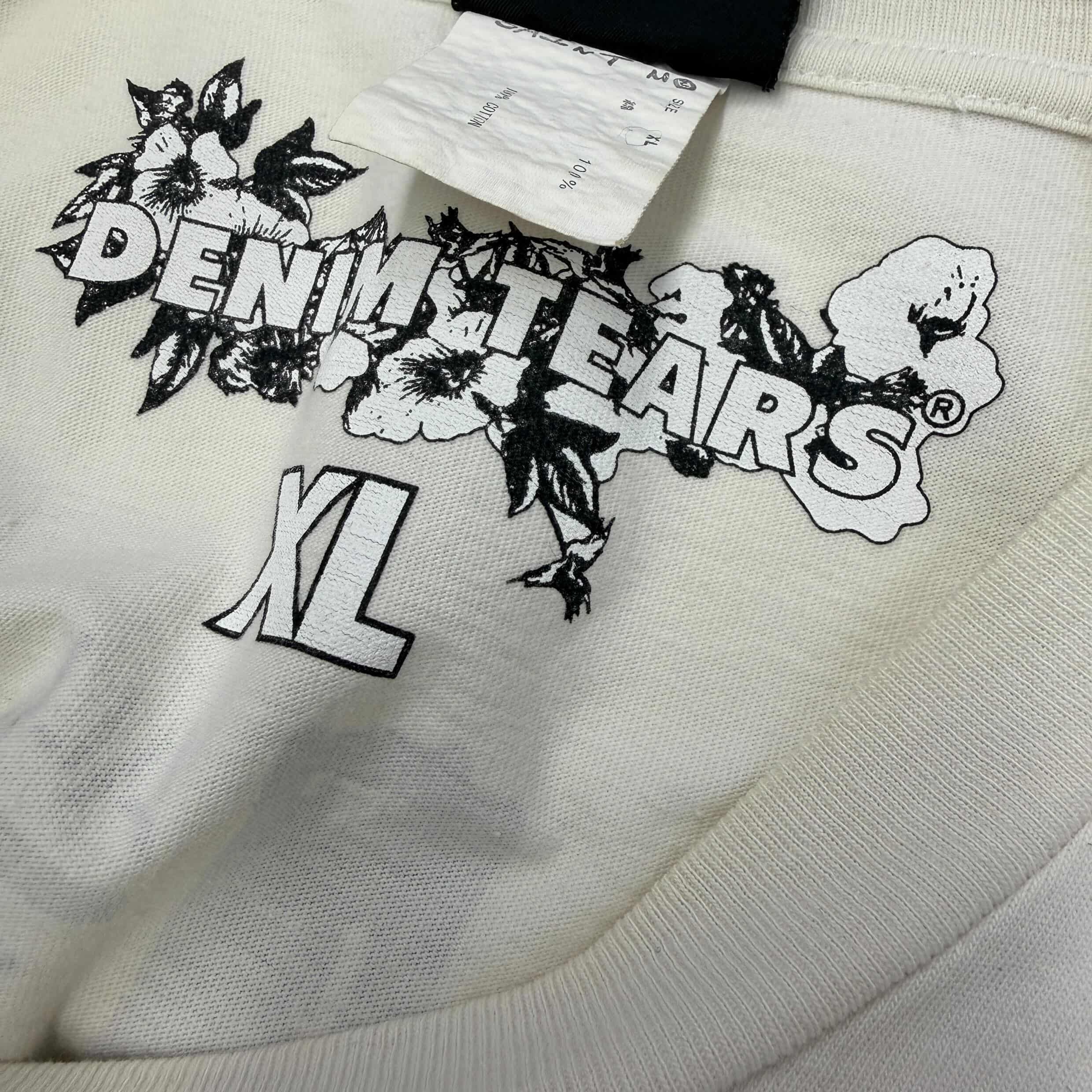 SAINT Mxxxxxx × Denim Tears 2021SS " TEARS PUNK " Tee SM-S21-0000-045 Size XL セントマイケル × デニム・ティアーズ "ティアーズパンク" Tシャツ サイズXL