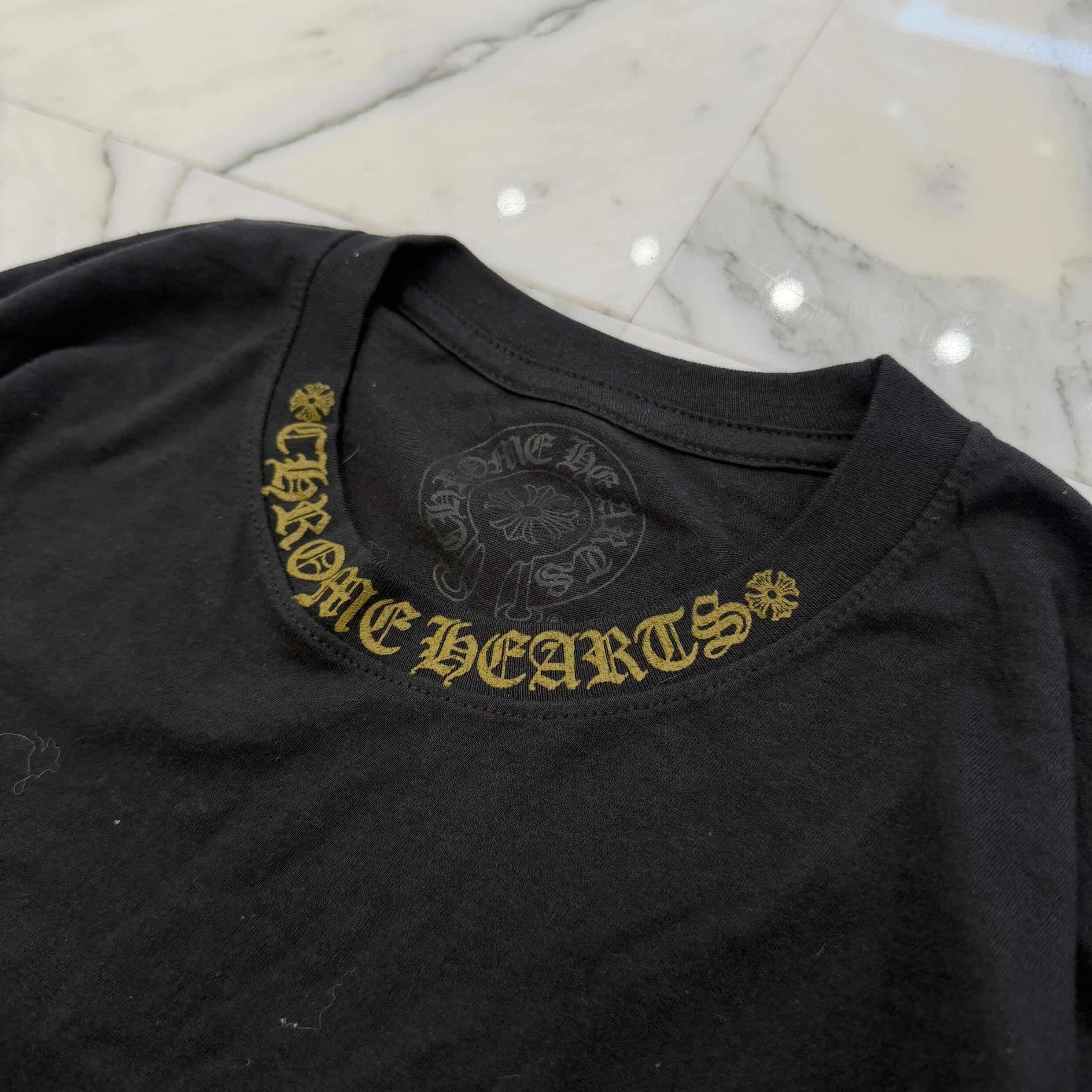 CHROME HEARTS 2026SS Neck Logo Long Sleeve Tee Size XL クロムハーツ ネックロゴ ロングスリーブTシャツ サイズXL
