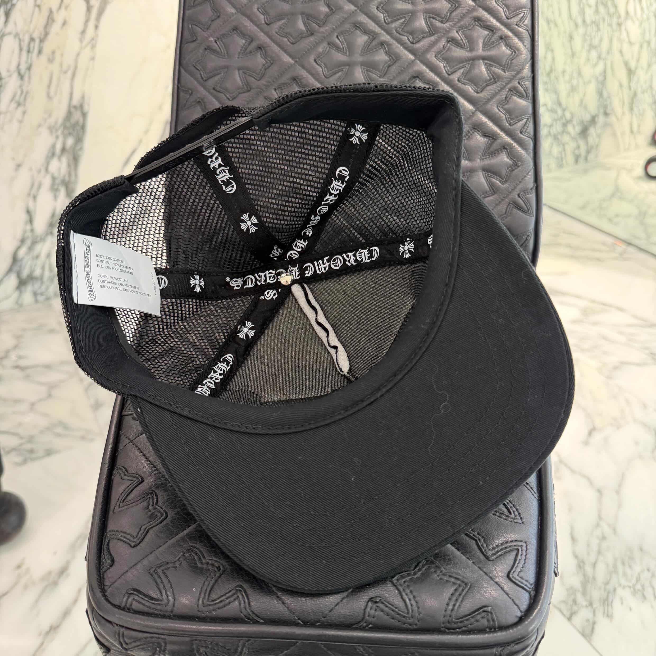 CHROME HEARTS TRUCKER FUCK CAP Size ONE SIZE (51-61) クロムハーツ トラッカーキャップ メッシュキャップ FUCKパッチ サイズONE SIZE (51-61)
