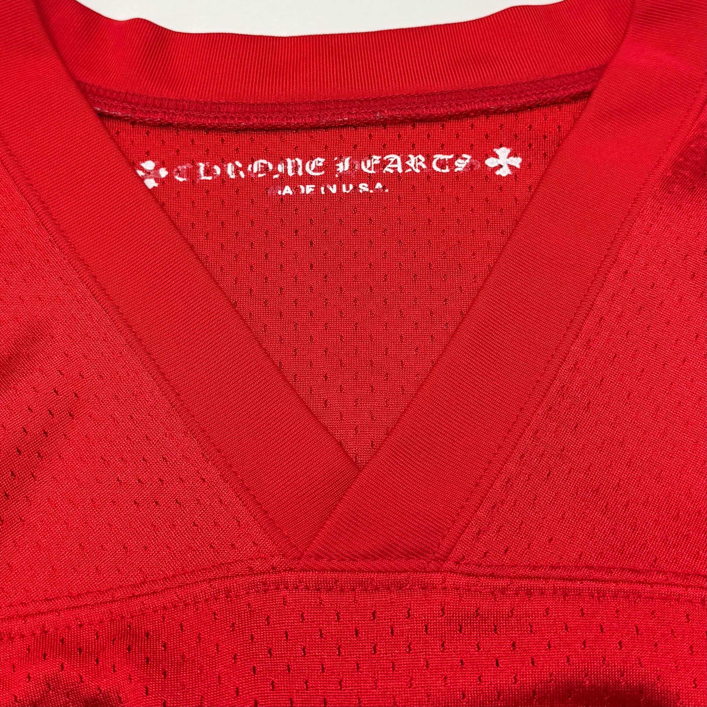CHROME HEARTS Matty "TEAM" Mesh Warm Up Jersey Size L クロムハーツ マッティ "チーム" メッシュウォームアップジャージー サイズL