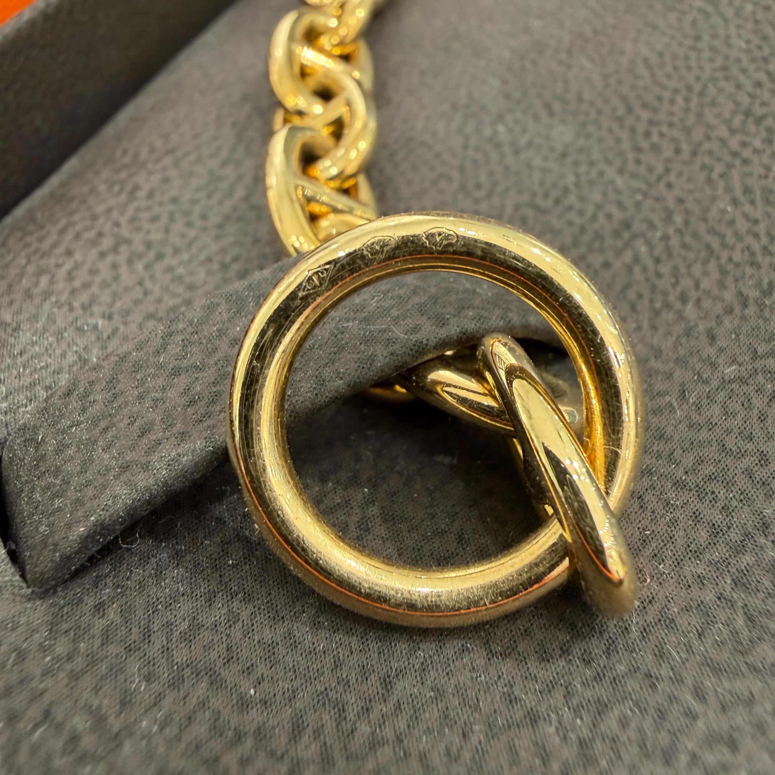 HERMES Au750 Chaine d’Ancre Necklace PM 43コマ エルメス Au750 シェーヌダンクル ネックレス PM 43コマ