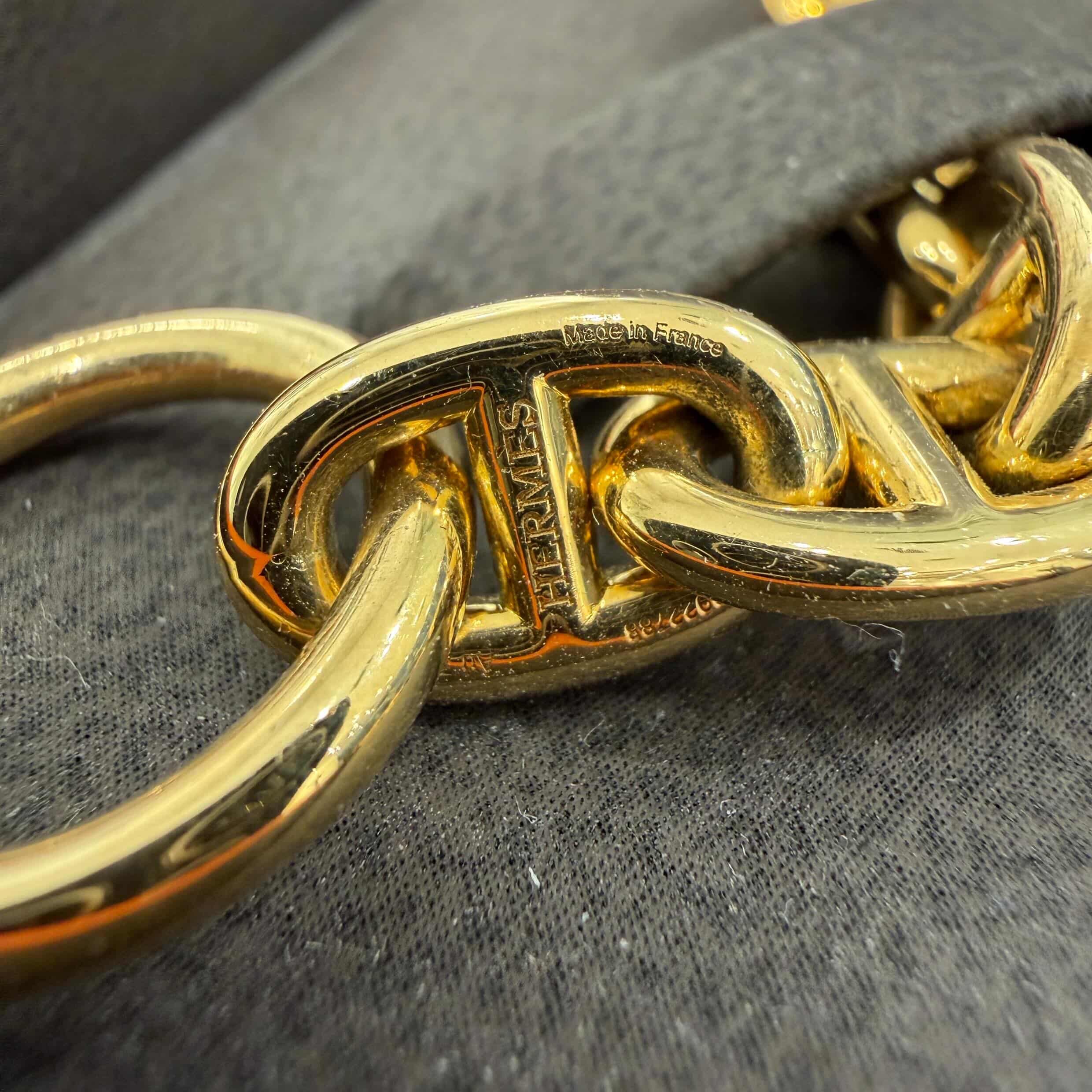HERMES Au750 Chaine d’Ancre Necklace PM 43コマ エルメス Au750 シェーヌダンクル ネックレス PM 43コマ