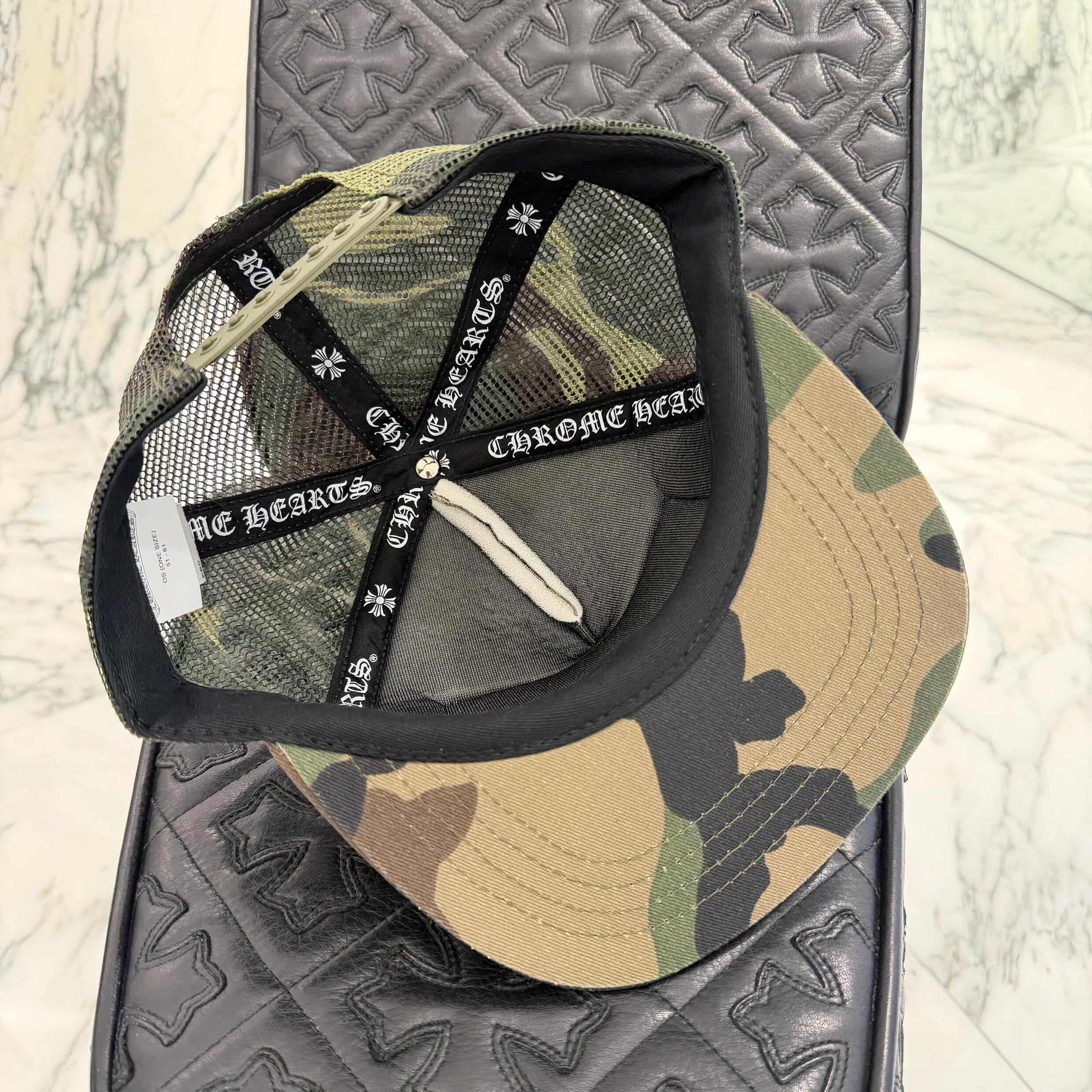CHROME HEARTS Hollywood Limited Camo Mesh Trucker Cap Size ONE SIZE (51-61) クロムハーツ ハリウッド限定 カモメッシュ トラッカーキャップ サイズONE SIZE (51-61)