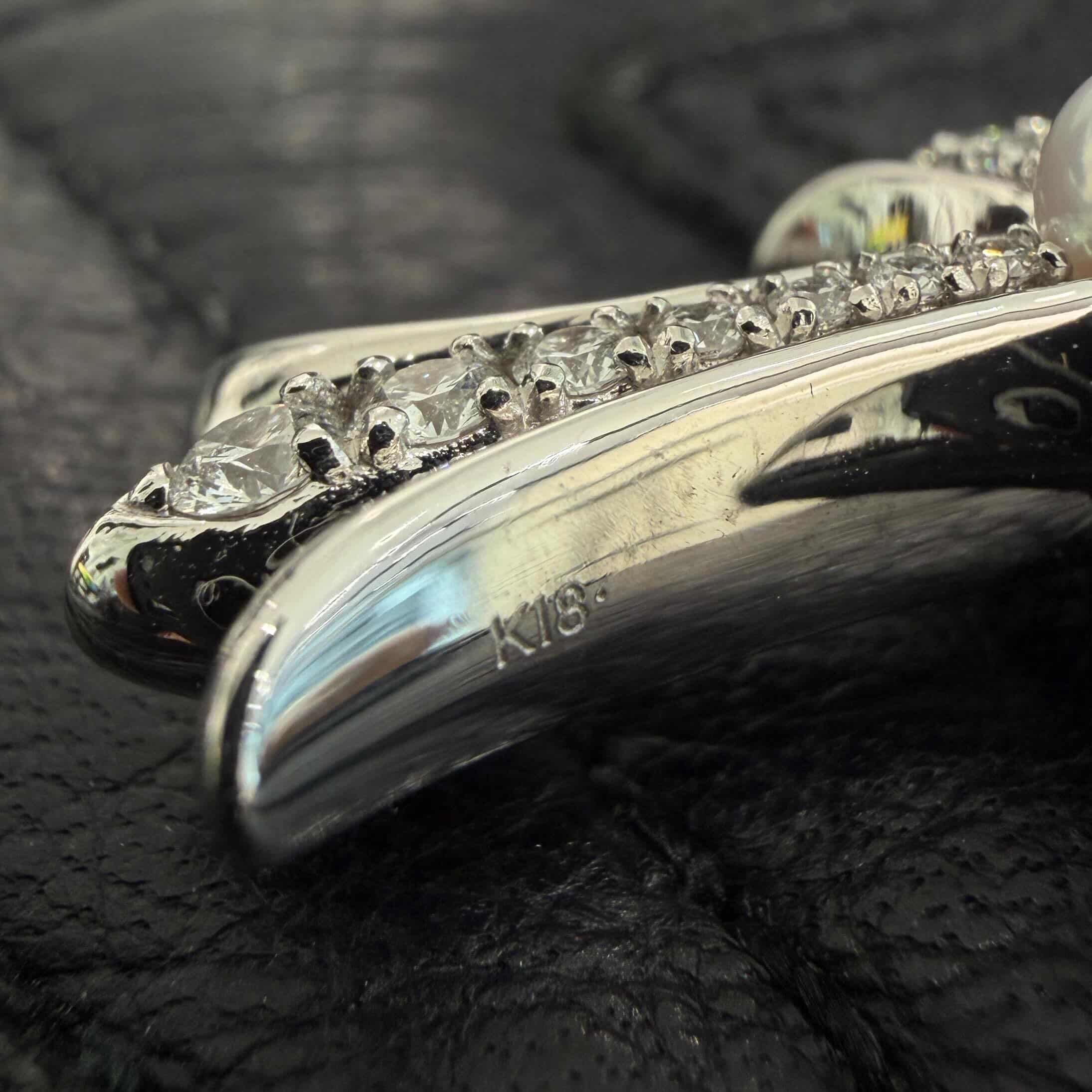 CHROME HEARTS × MIKIMOTO K18 WG White Pearl Neckless クロムハーツ×ミキモト K18 WG ホワイトパール ネックレス