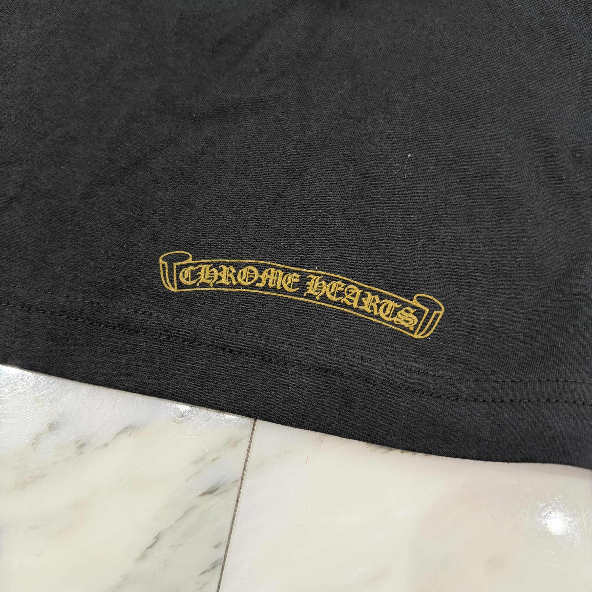 CHROME HEARTS 2026SS Neck Logo Long Sleeve Tee Size XL クロムハーツ ネックロゴ ロングスリーブTシャツ サイズXL