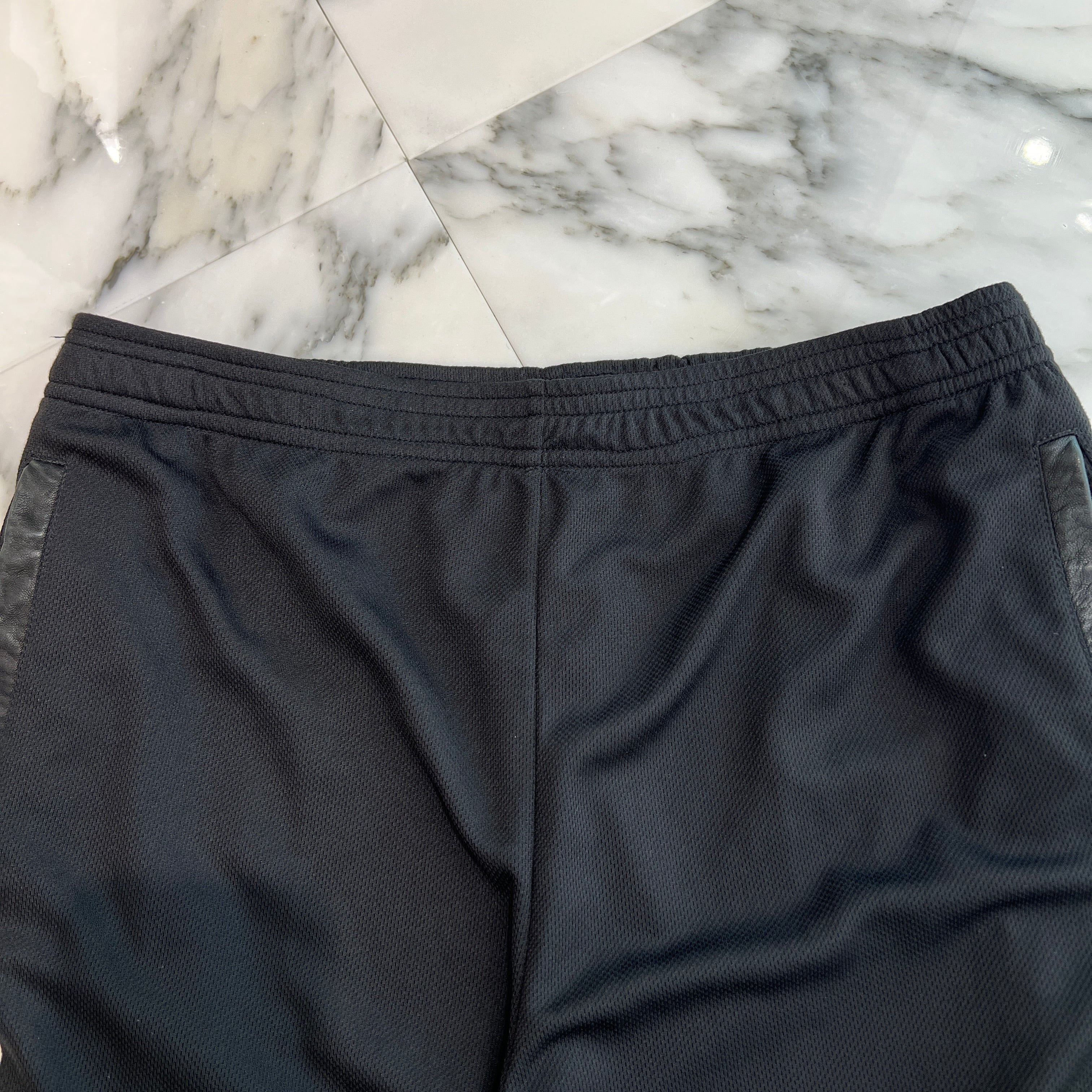 CHROME HEARTS Side Logo Cross Ball Button Mesh Half Pants Size S クロムハーツ サイドロゴ クロスボールボタン メッシュハーフパンツ サイズS