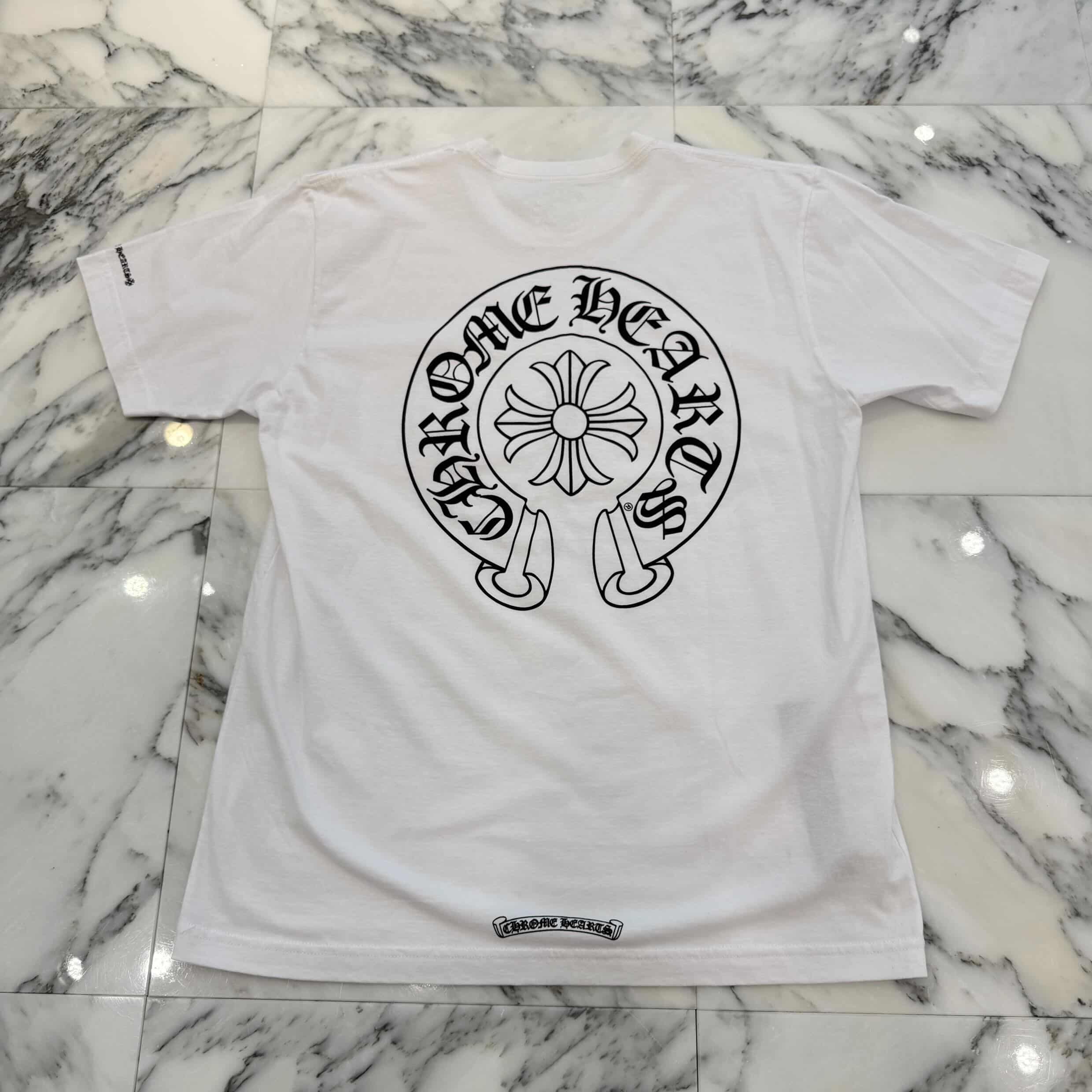 CHROME HEARTS Horseshoe Tee Size L クロムハーツ ホースシュープリント Tシャツ サイズL