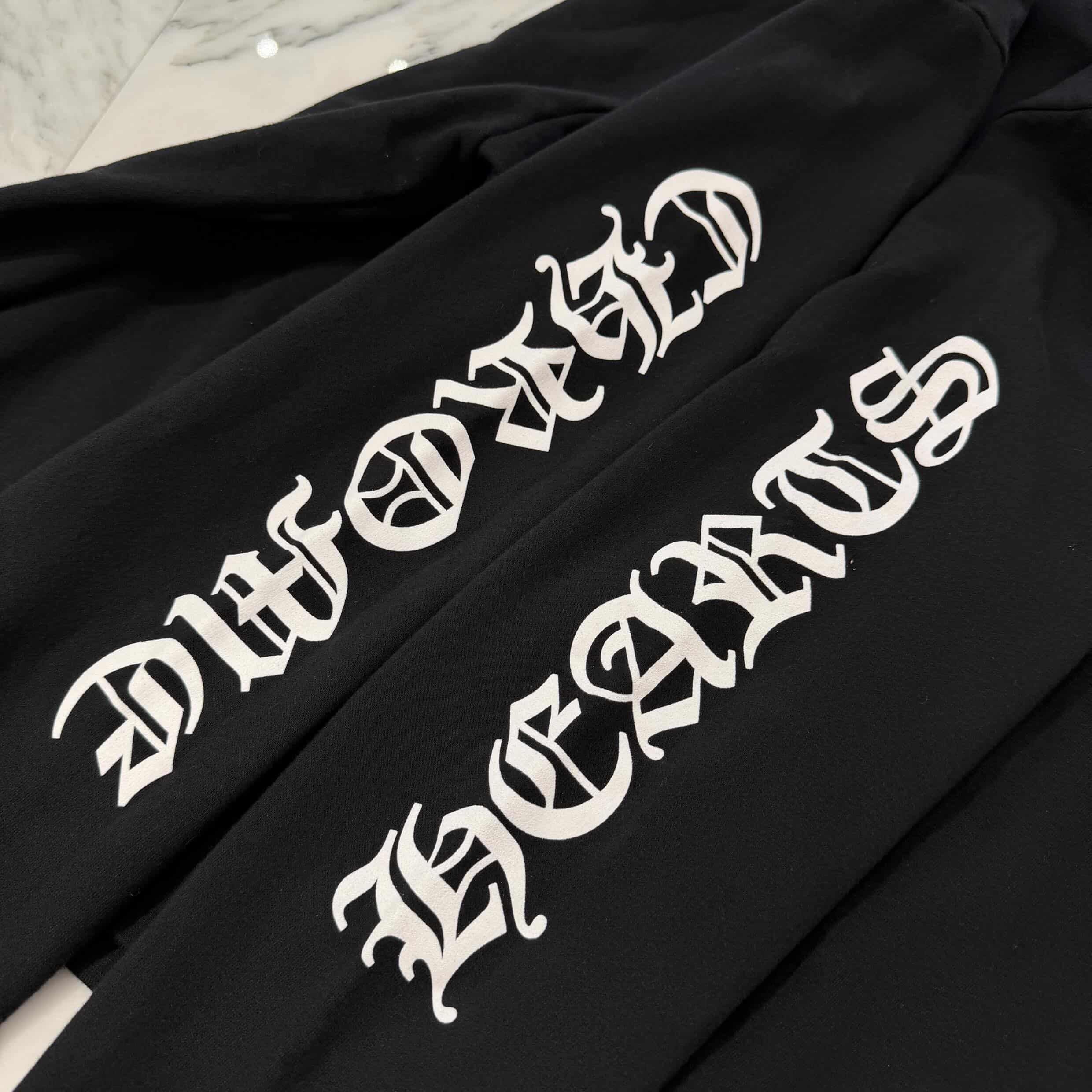 CHROME HEARTS Neck Logo Crewneck Sweatshirt Size L クロムハーツ ネックロゴクルーネックスウェットシャツ サイズL