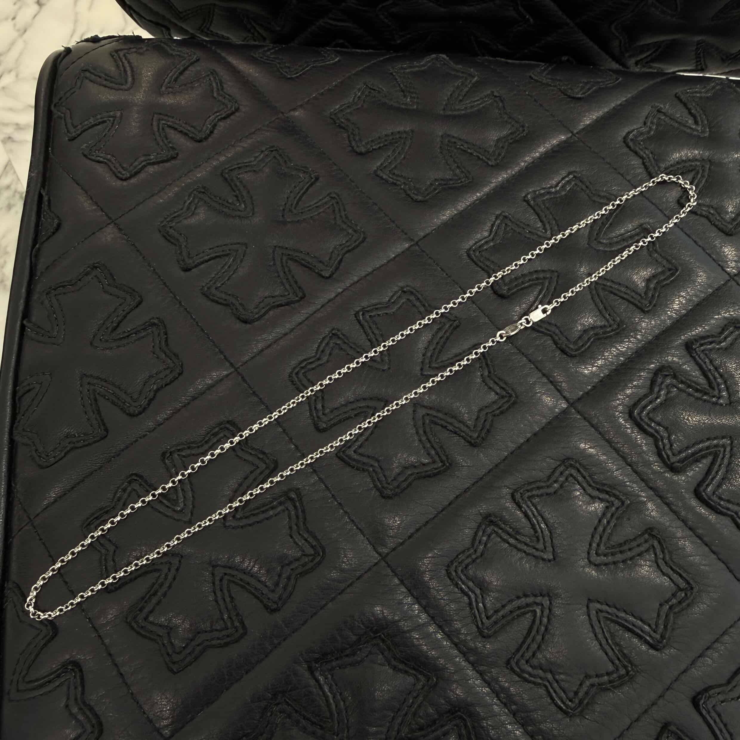 CHROME HEARTS Roll Chain Necklace Size 20 Inch クロムハーツ ロールチェーン ネックレス サイズ20インチ