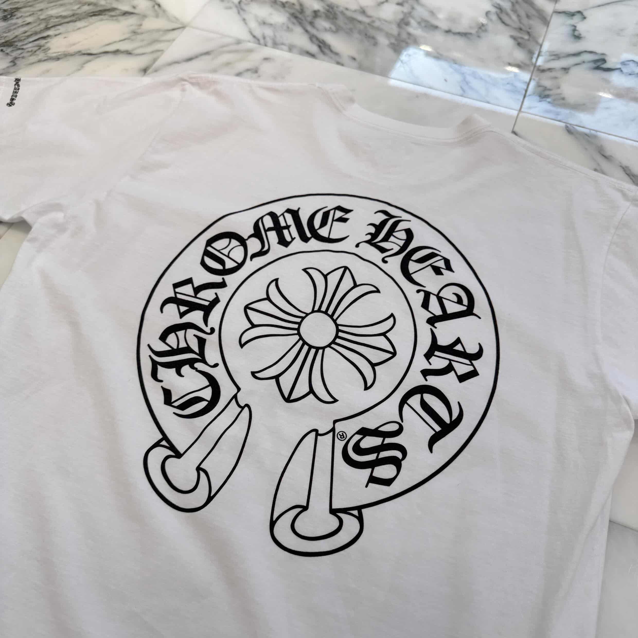 CHROME HEARTS Horseshoe Tee Size L クロムハーツ ホースシュープリント Tシャツ サイズL