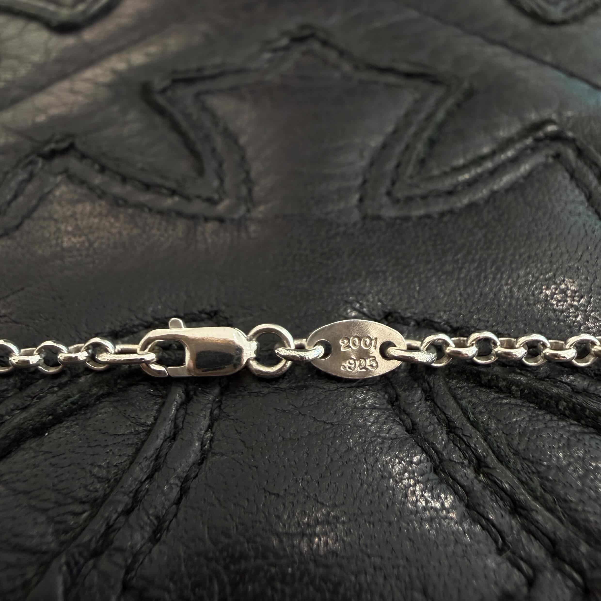 CHROME HEARTS Roll Chain Necklace Size 20 Inch クロムハーツ ロールチェーン ネックレス サイズ20インチ