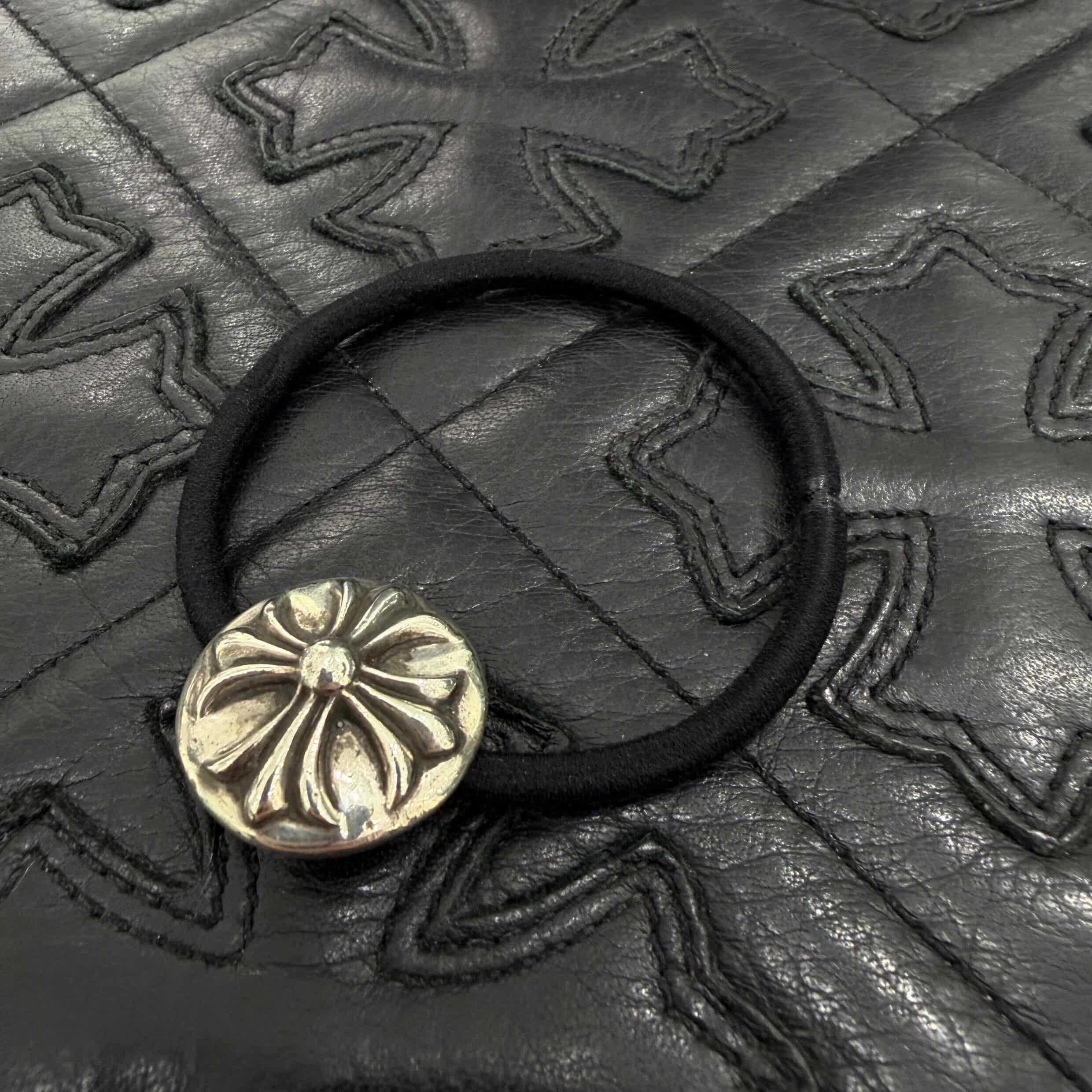 CHROME HEARTS CROSS BALL HAIR BAND クロムハーツ クロスボール ヘアバンド