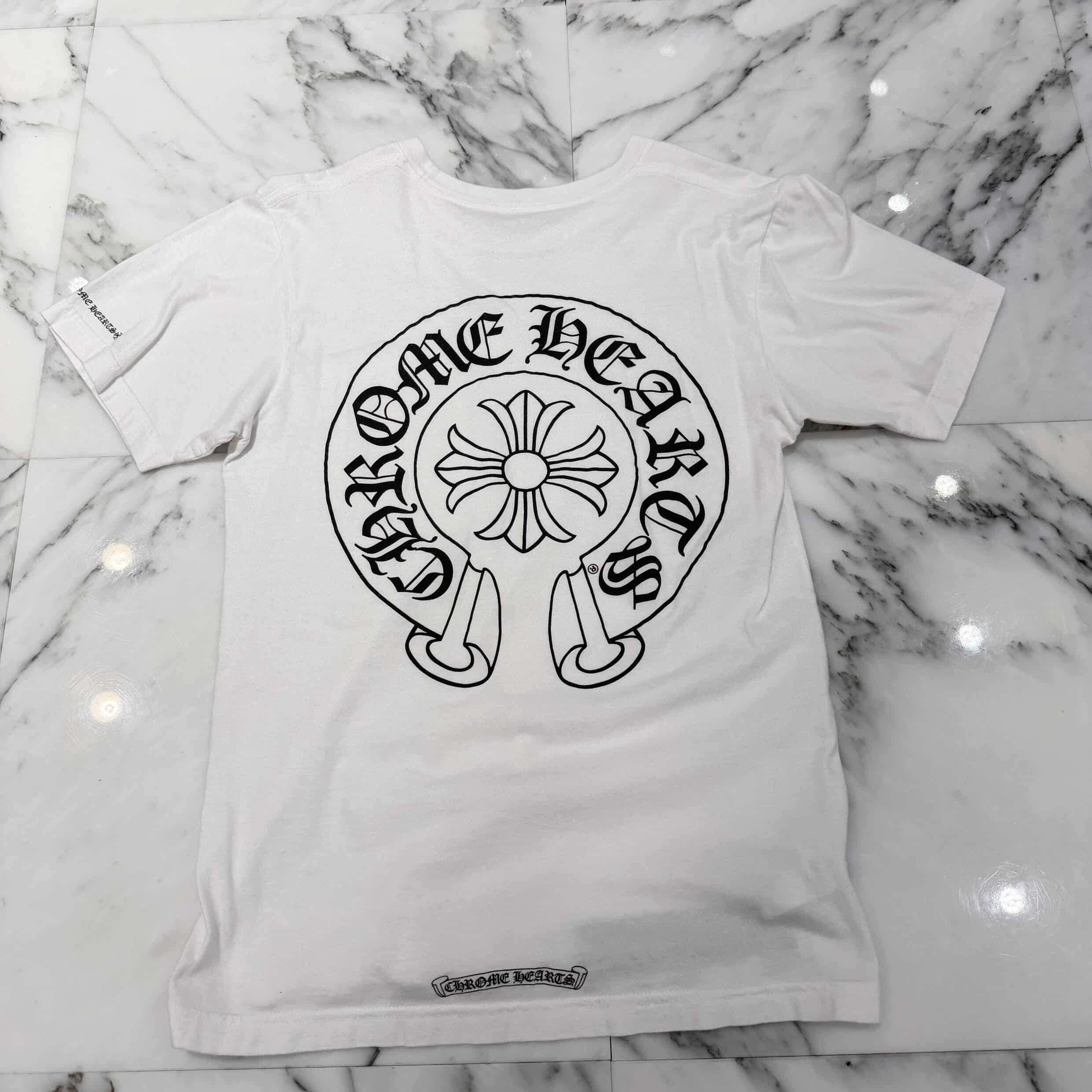 CHROME HEARTS Back Horseshoe Tee Size S クロムハーツ バックホースシューTシャツ サイズS