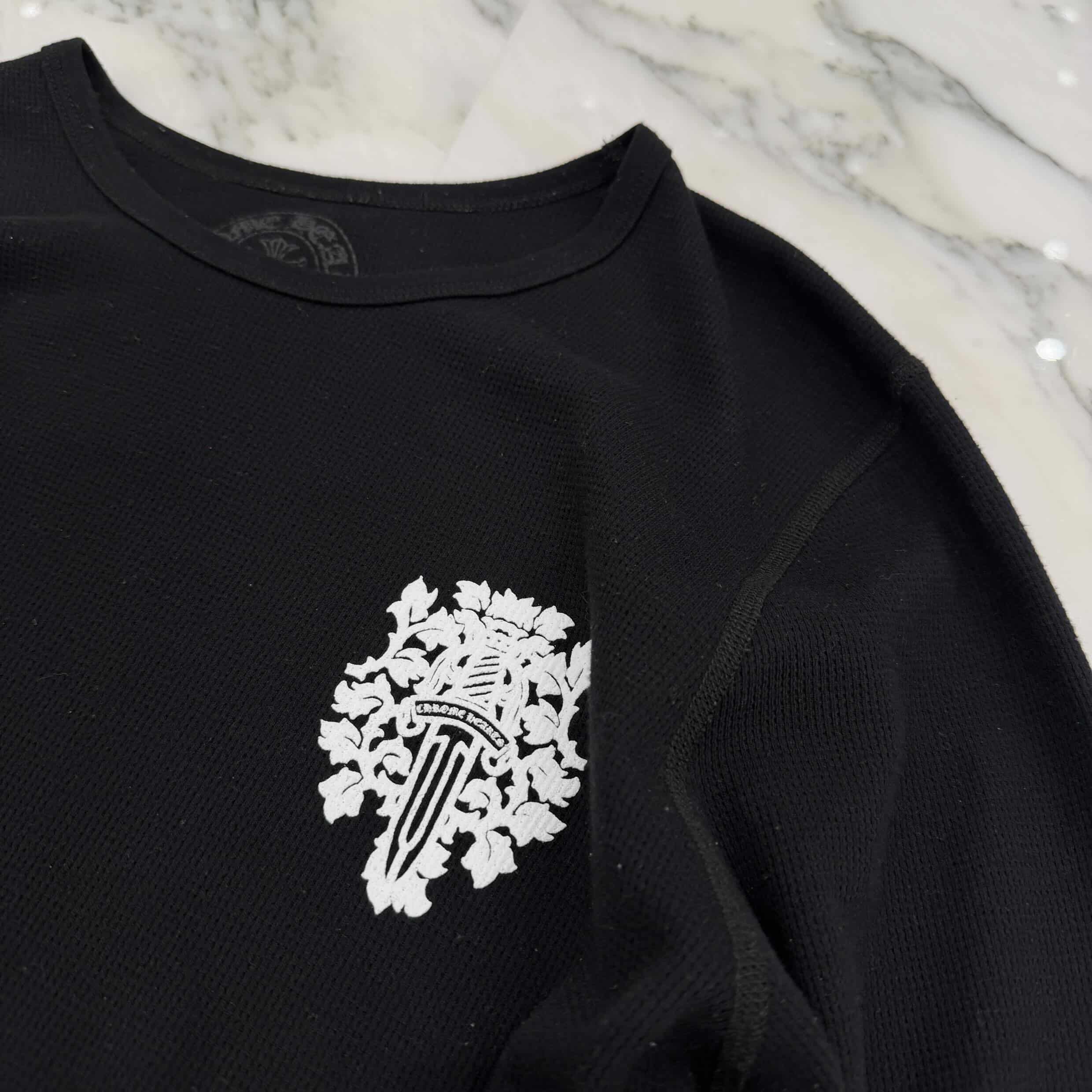 CHROME HEARTS 2025SS Vine Dagger Print Thermal Long Sleeve Tee Size XL クロムハーツ ヴァインダガー プリント サーマル ロングスリーグ Tシャツ サイズXL