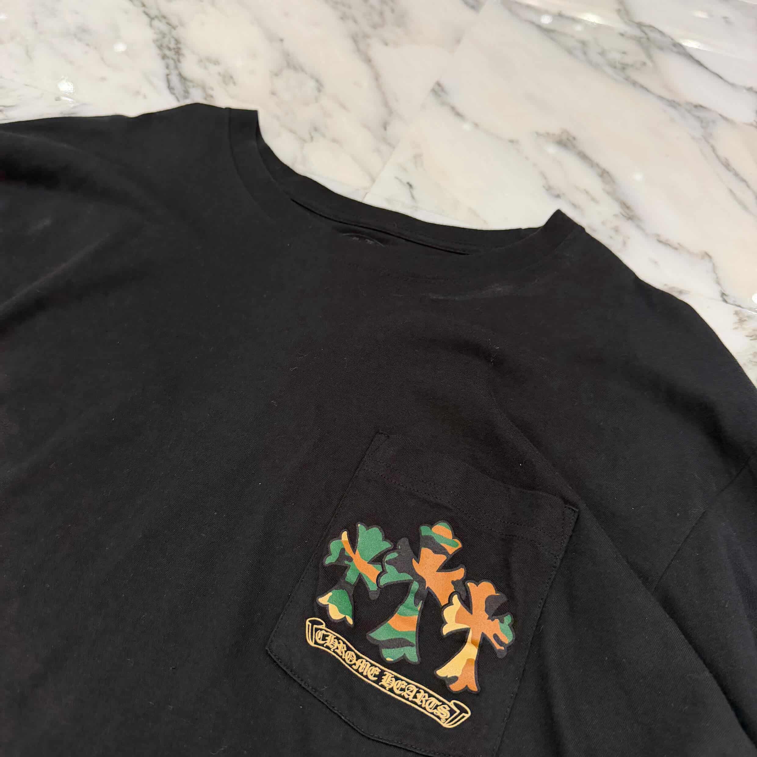 CHROME HEARTS Camo Horseshoe Long Sleeve Tee Size XL クロムハーツ カモ ホースシュー ロングスリーブ ティーシャツ サイズXL