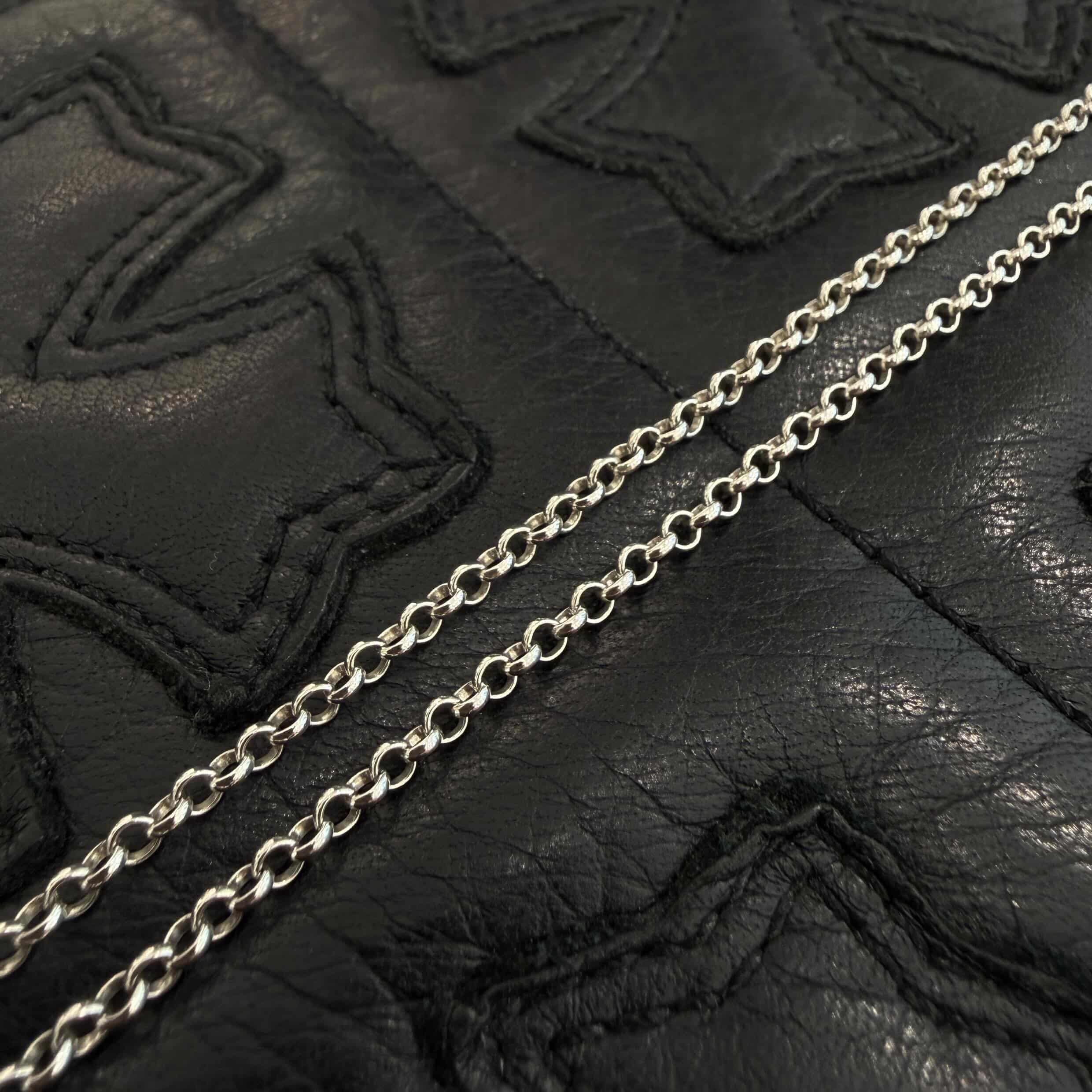 CHROME HEARTS Roll Chain Necklace Size 20 Inch クロムハーツ ロールチェーン ネックレス サイズ20インチ