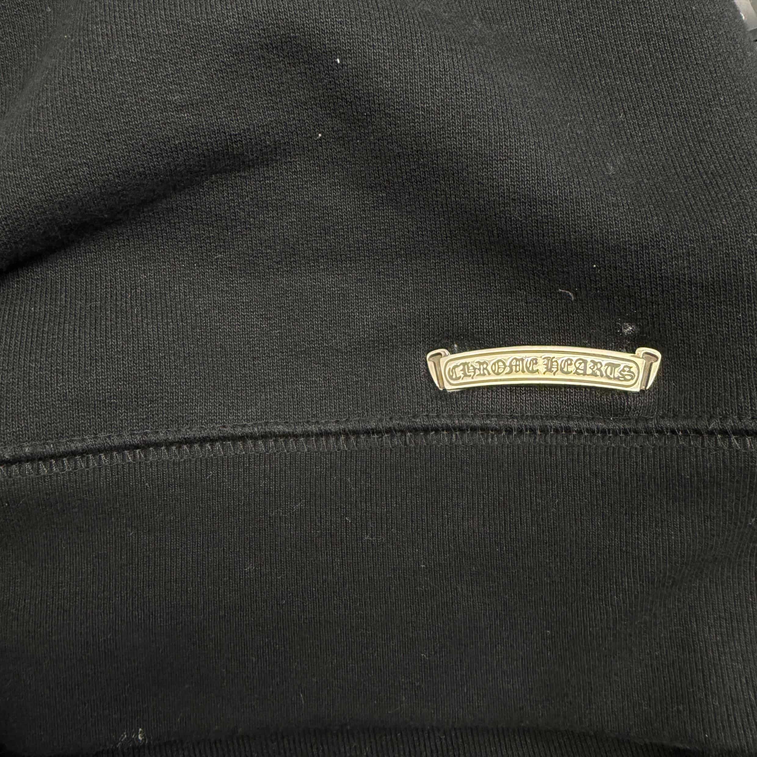 CHROME HEARTS Y NOT SLO RIDE Half Zip Sweat Shirt Size S クロムハーツ ワイノット スローライド ハーフジップ スウェットシャツ サイズS