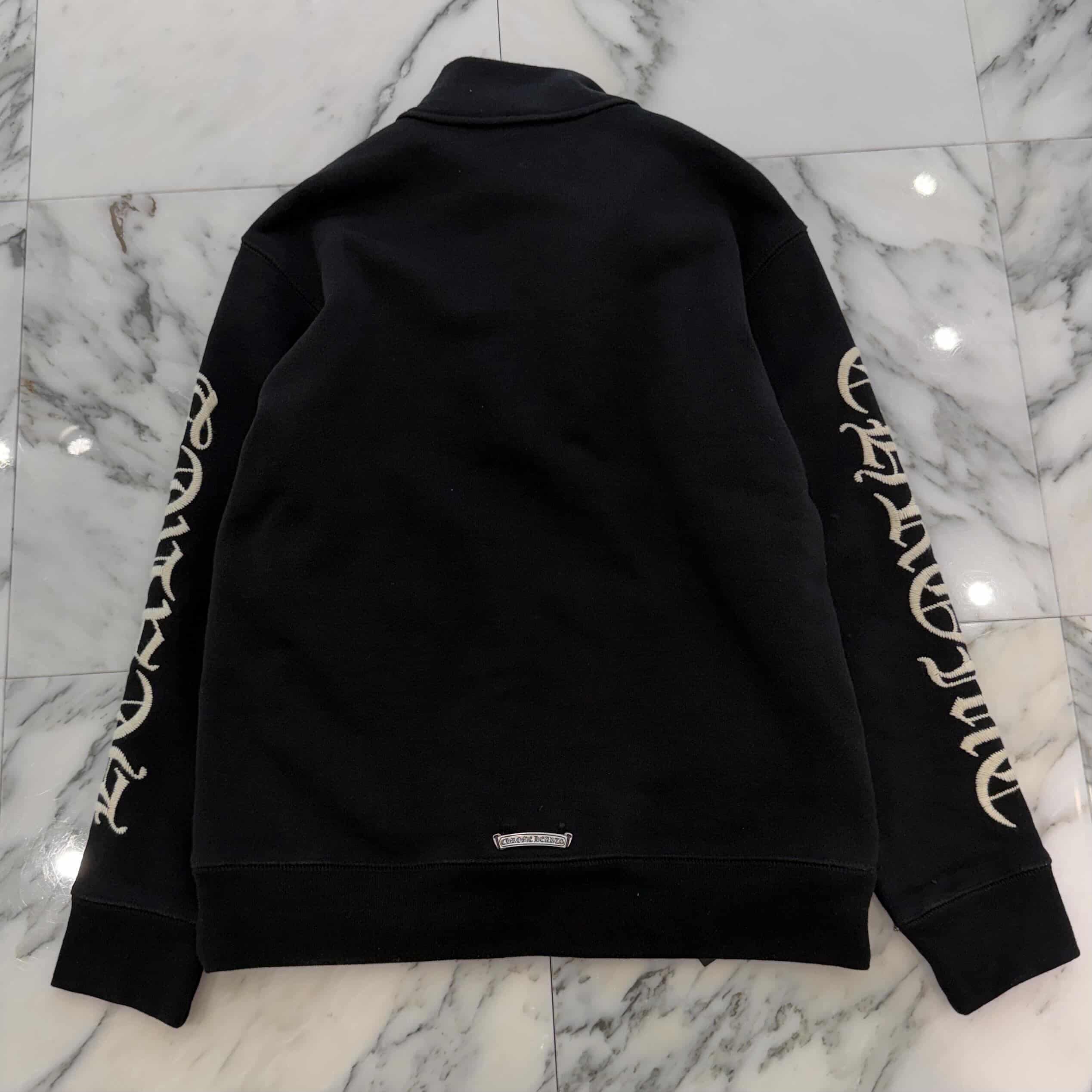 CHROME HEARTS Y NOT SLO RIDE Half Zip Sweat Shirt Size S クロムハーツ ワイノット スローライド ハーフジップ スウェットシャツ サイズS