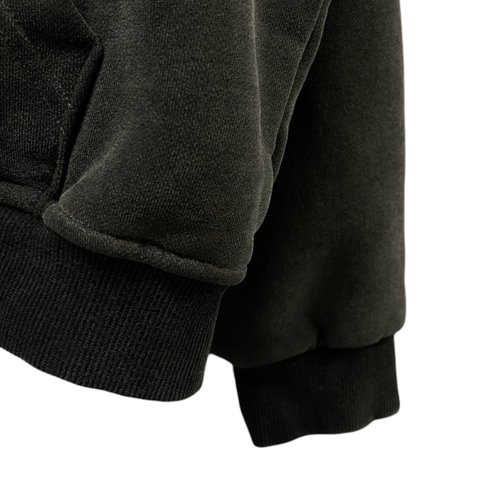 UMKOW 2024AW Enzyme Washed Cotton Jersey Zip Up Hoodie