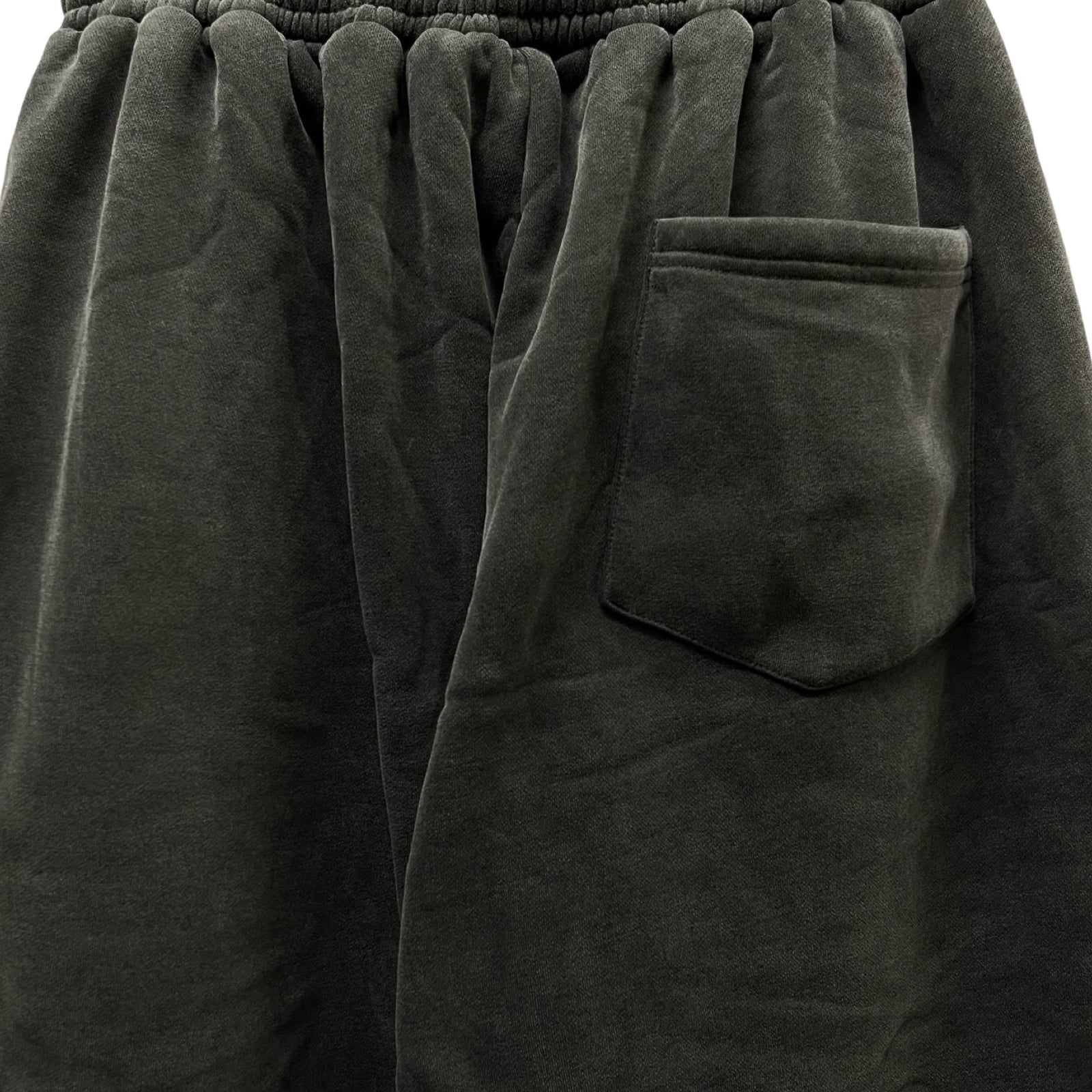 UMKOW 2024AW Enzyme Washed Cotton Jersey Sweat Pants Size S