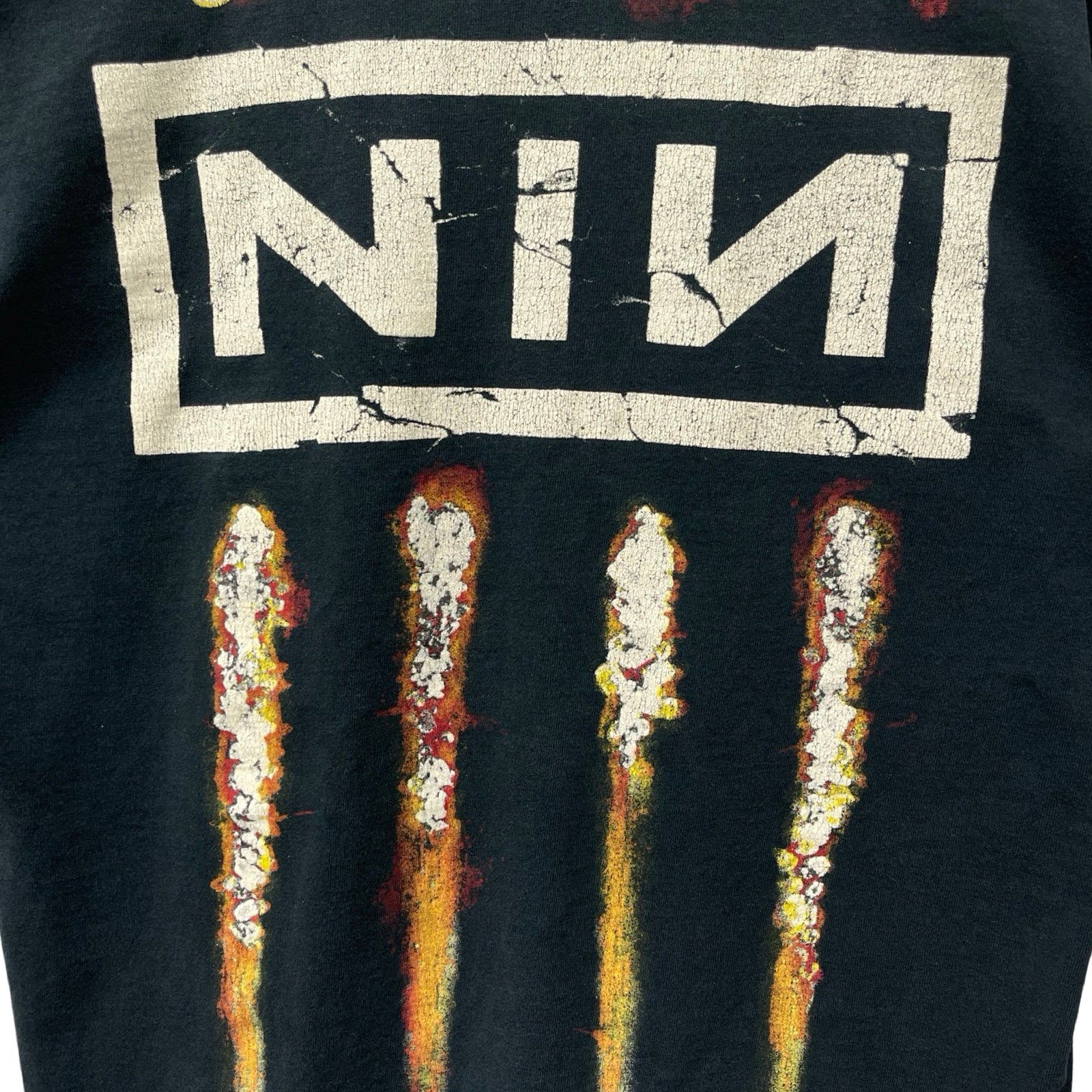 Vintage 90's NINE INCH NAILS "The Downward Spiral" 1994 S/S Tee