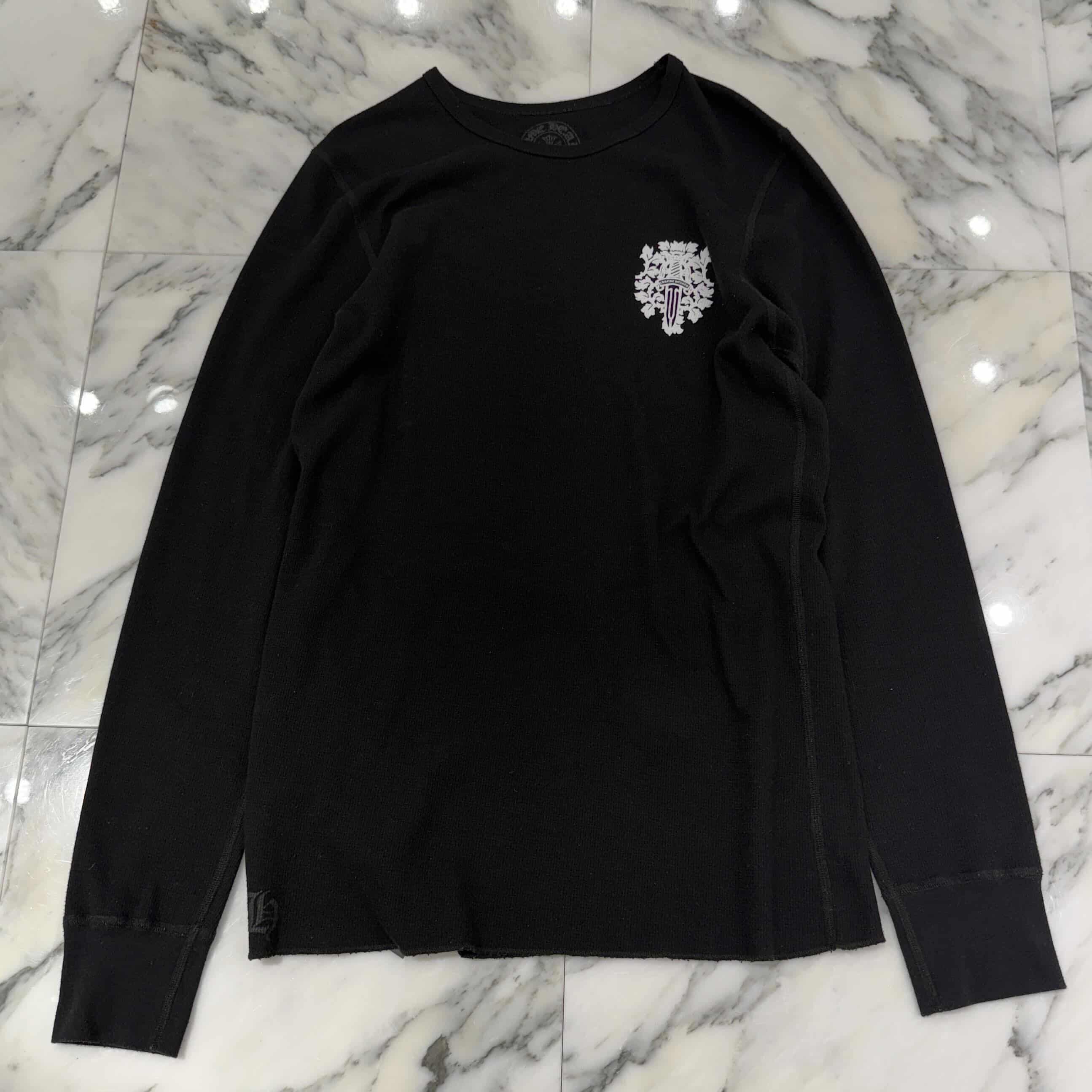 CHROME HEARTS 2025SS Vine Dagger Print Thermal Long Sleeve Tee Size XL クロムハーツ ヴァインダガー プリント サーマル ロングスリーグ Tシャツ サイズXL