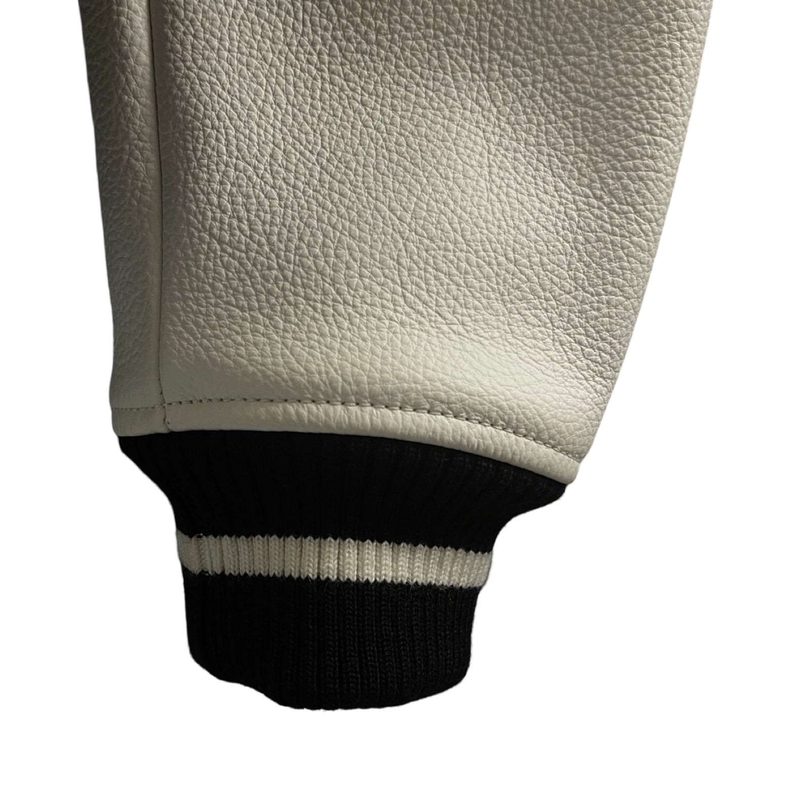 LOUIS VUITTON 2021SS Puppet Baseball Varsity Leather Jacket 1A8PML Size 50