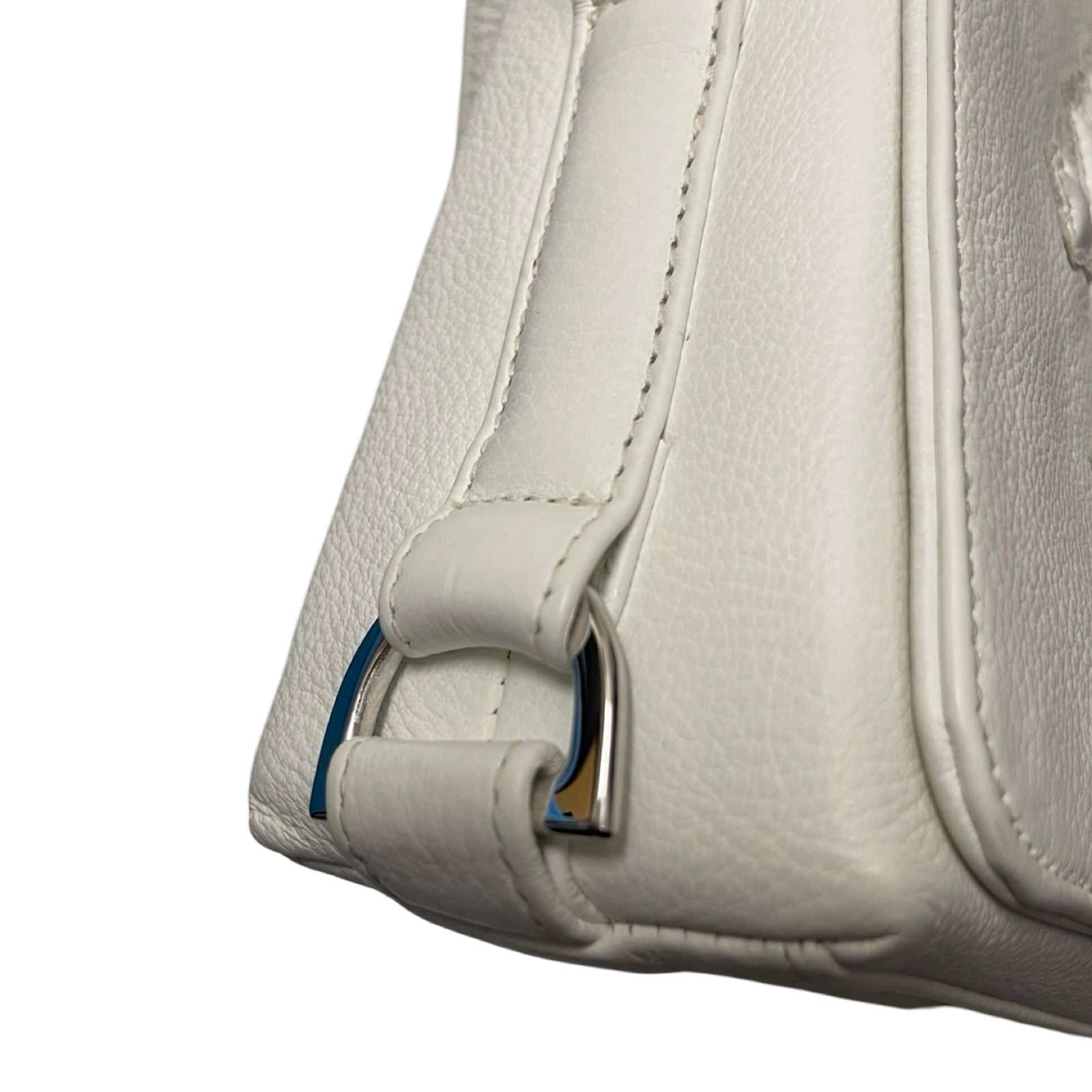 CHROME HEARTS PLUG 3 Cemetary Cross Patch Leather Shoulder Bag