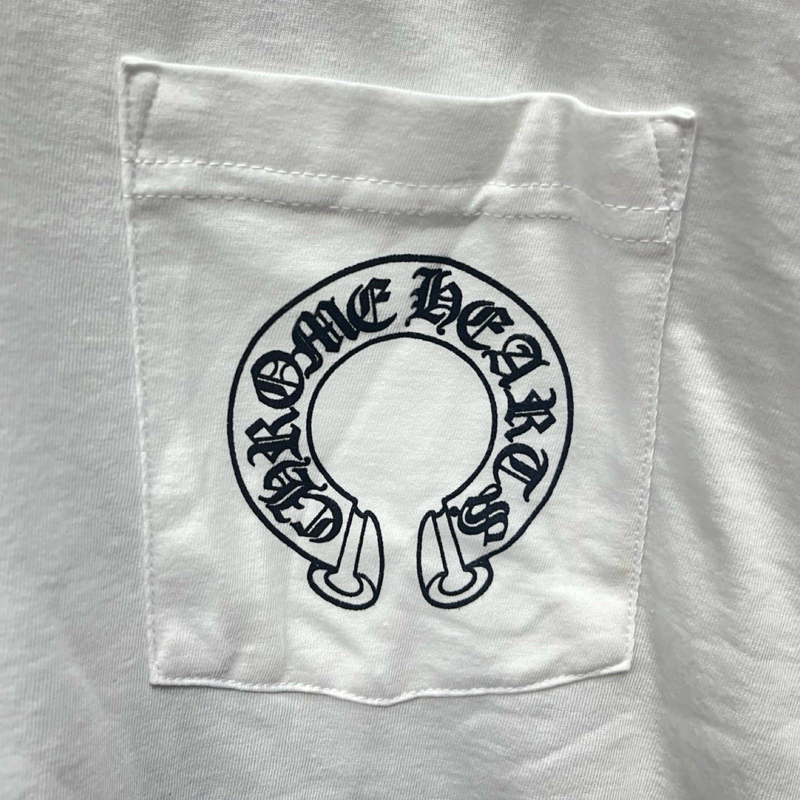 CHROME HEARTS Floral Cross Horseshoe L/S Tee Size XL