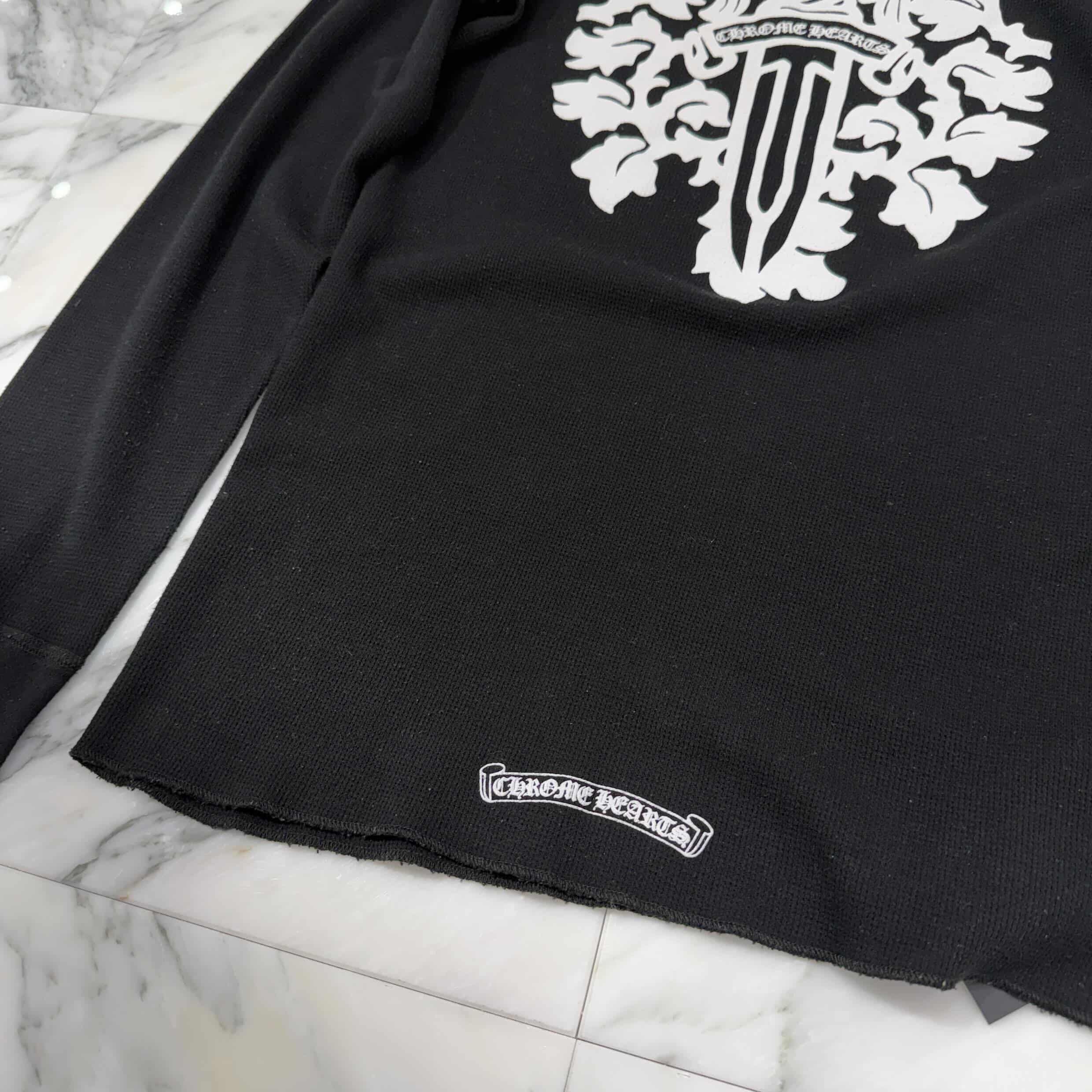 CHROME HEARTS 2025SS Vine Dagger Print Thermal Long Sleeve Tee Size XL クロムハーツ ヴァインダガー プリント サーマル ロングスリーグ Tシャツ サイズXL