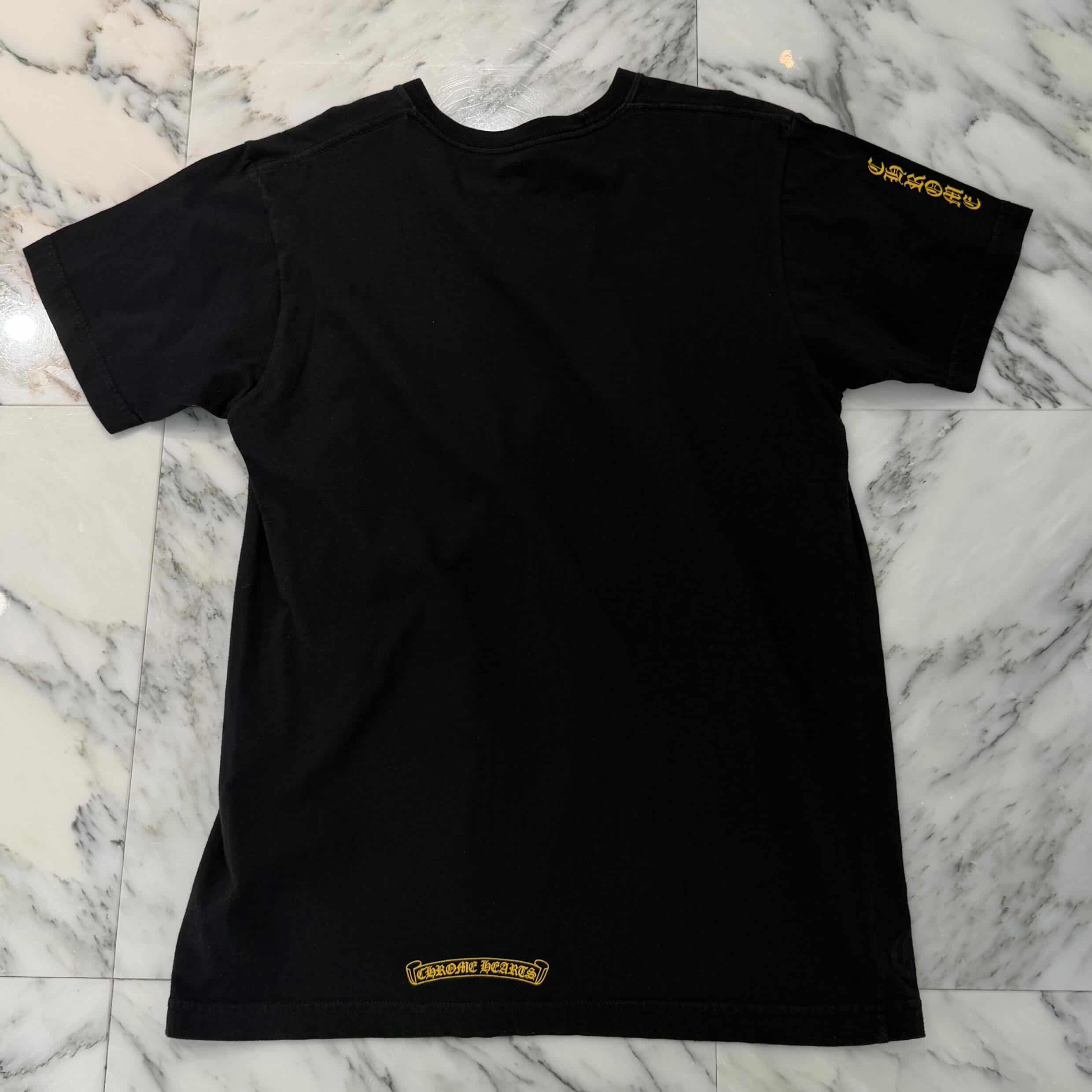 CHROME HEARTS Vertical Logo Vine Dagger Tee Size M クロムハーツ
