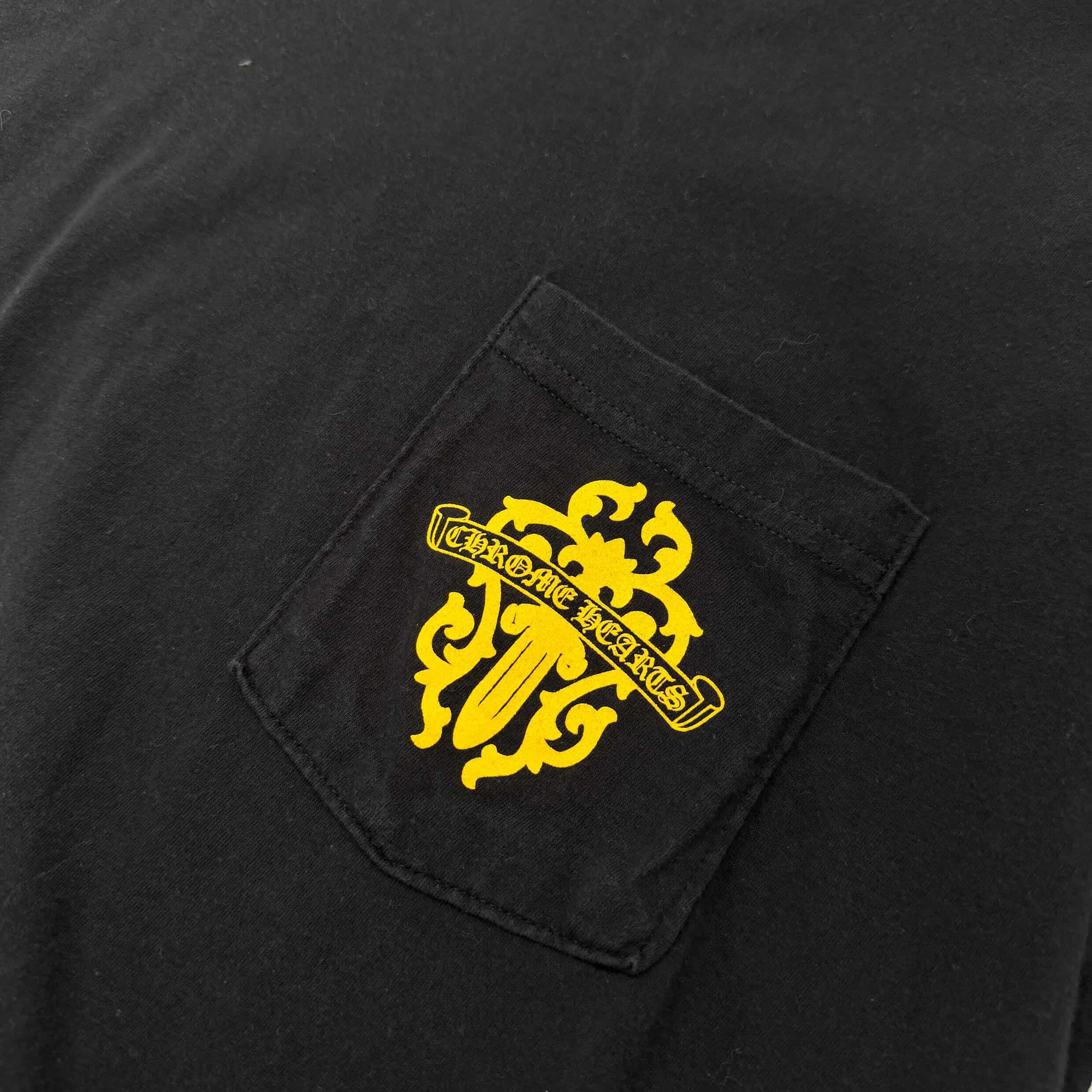 CHROME HEARTS Vertical Logo Vine Dagger Tee Size M クロムハーツ バーティカルロゴ ヴァインダガー Tシャツ サイズM