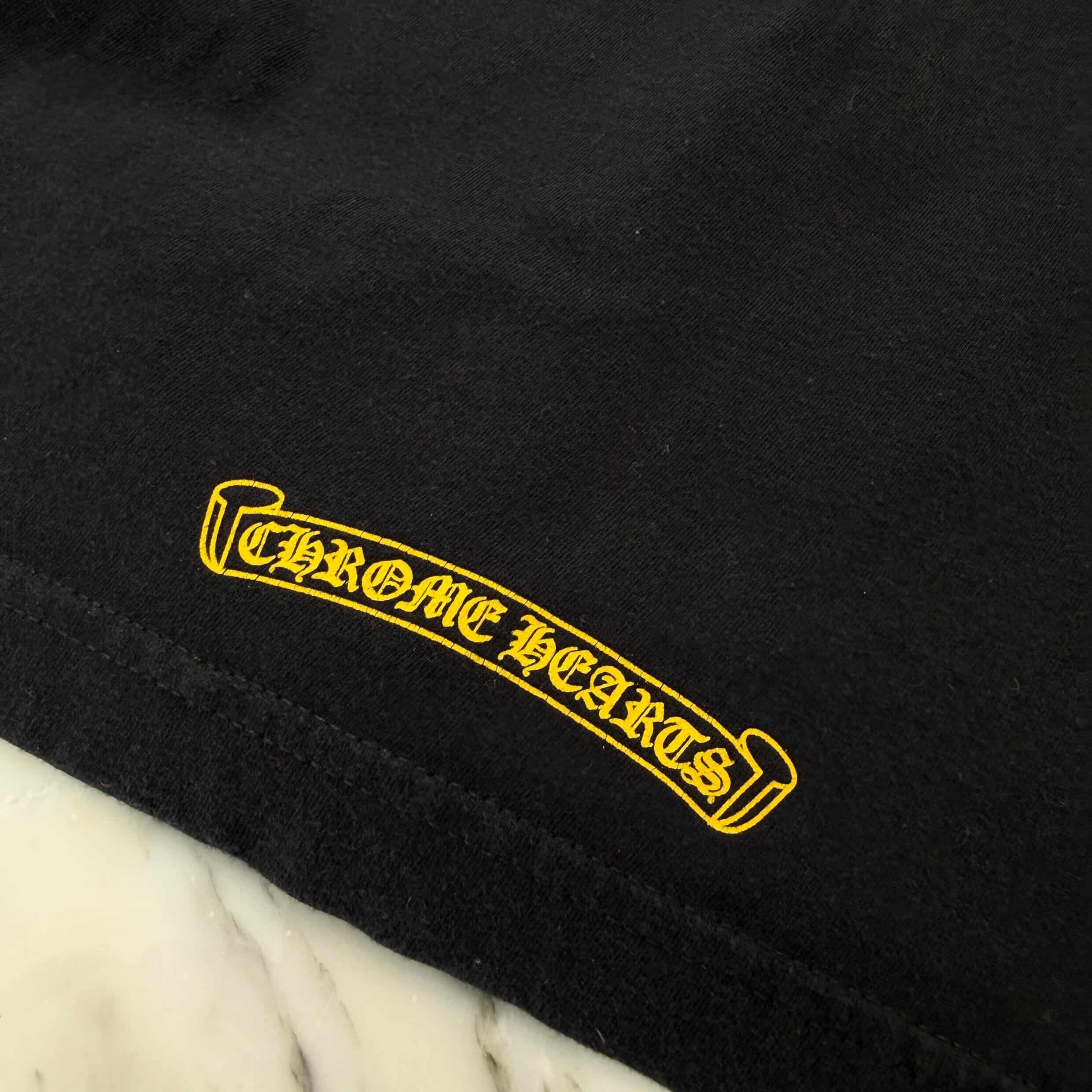 CHROME HEARTS Vertical Logo Vine Dagger Tee Size M クロムハーツ バーティカルロゴ ヴァインダガー Tシャツ サイズM