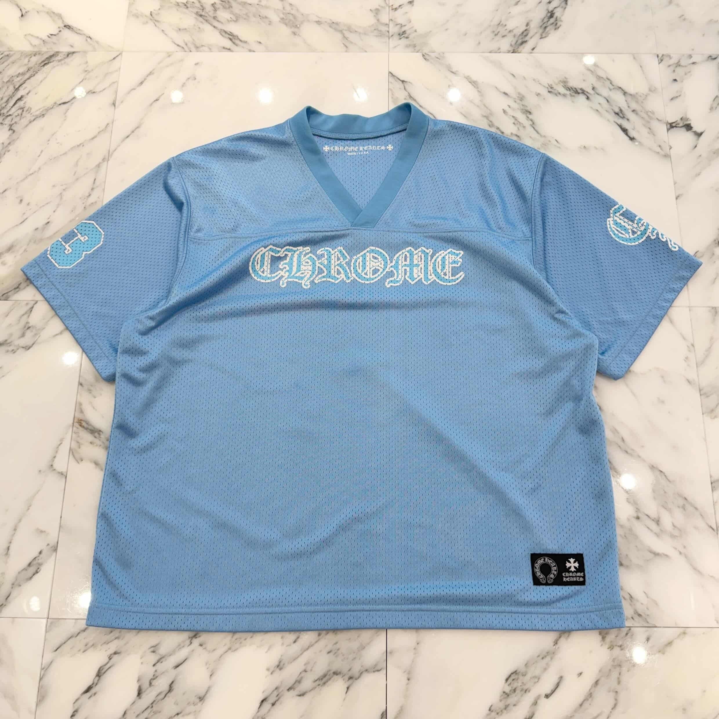 CHROME HEARTS Mesh Warm Up Jersey Size L クロムハーツ メッシュ