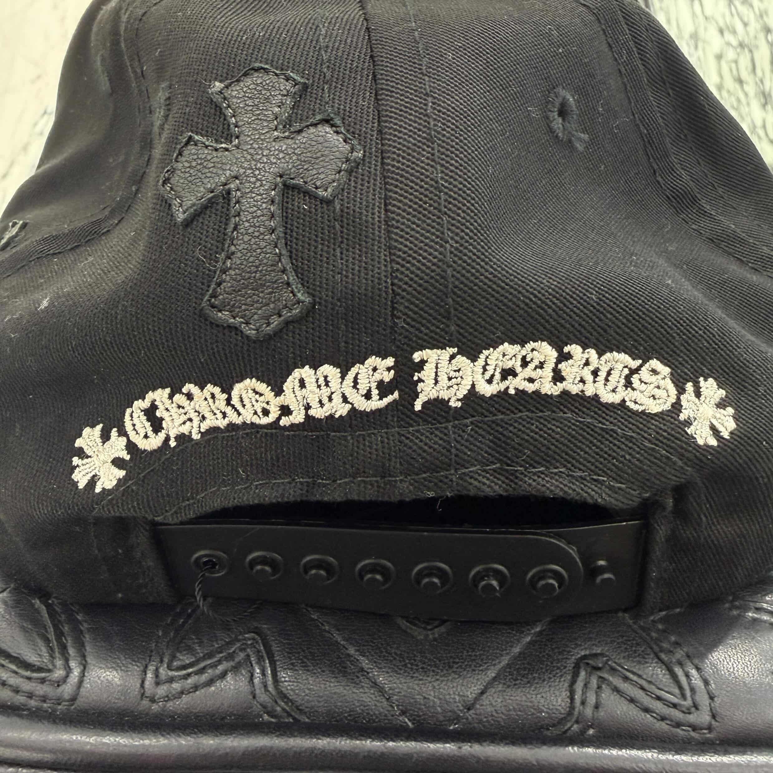 CHROME HEARTS Cemetery Cross Patch Trucker Cap Size ONE SIZE (53