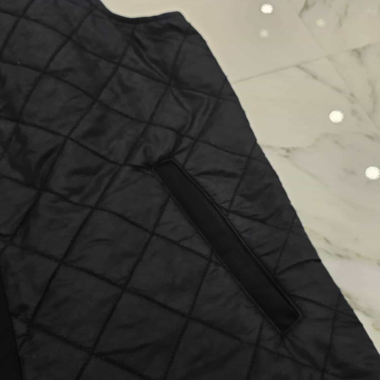 CHROME HEARTS × MATTY BOY CHOMPER Leather Patch Nylon Vest Size L クロムハーツ × マッティボーイ チョンパーレザーパッチ ナイロンベスト サイズL