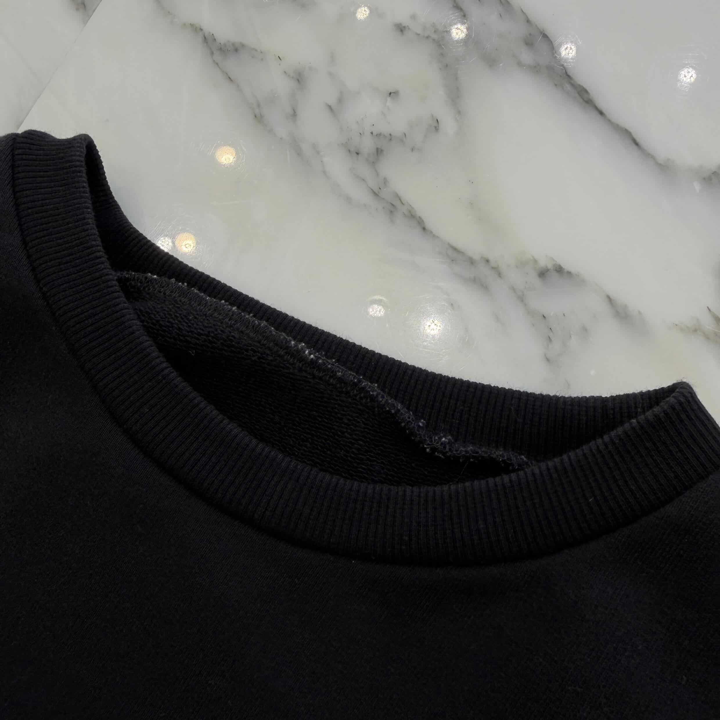 Maison Margiela 2020SS Upside Down Logo Embroidery Sweat Shirt S50GU0166 Size 46 メゾンマルジェラ アップ サイド ダウン ロゴ刺繡 スウェットシャツ サイズ46