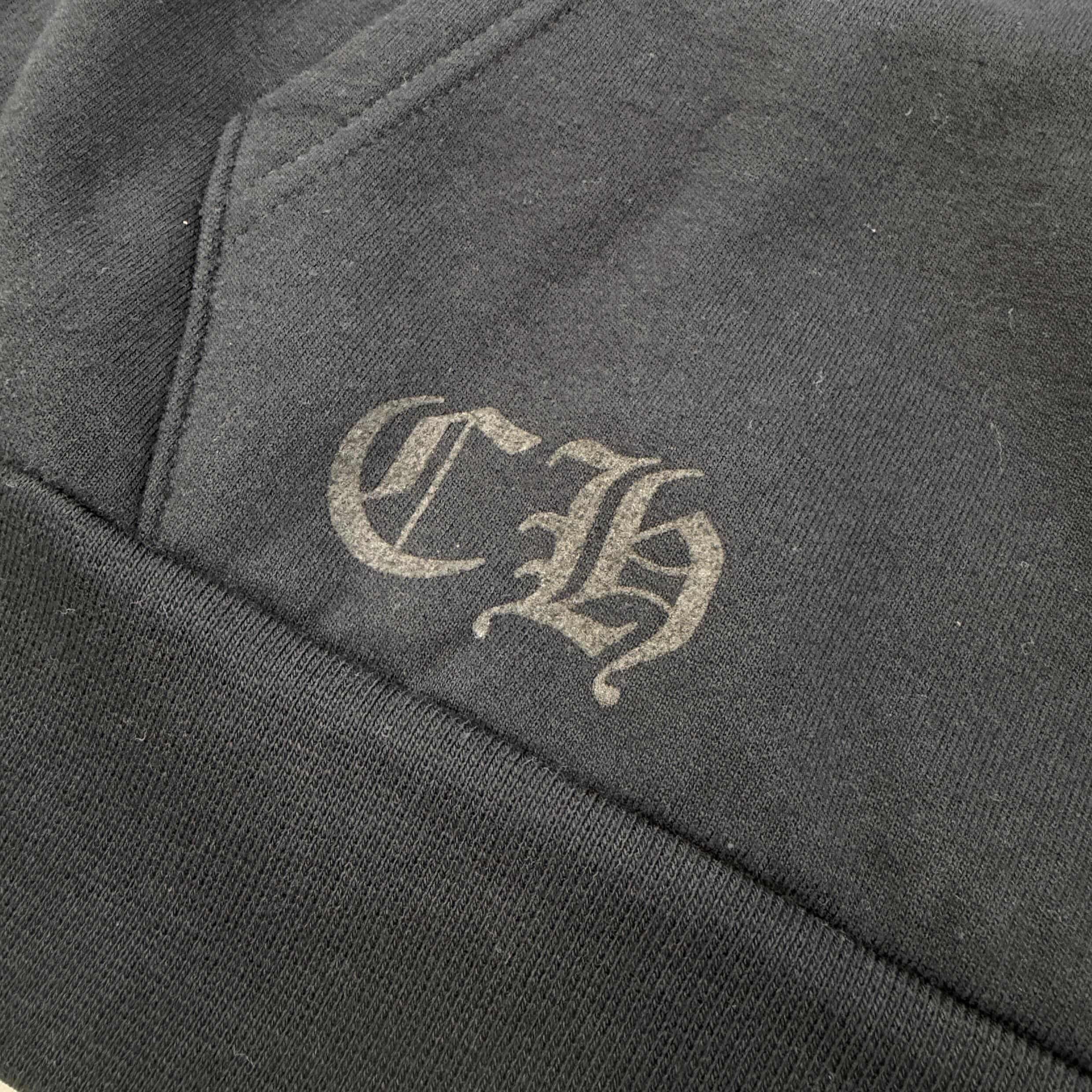 CHROME HEARTS 2026SS Vertical Logo Pullover Hoodie Size L クロムハーツ ヴァーティカルロゴ プルオーバーフーディー サイズL